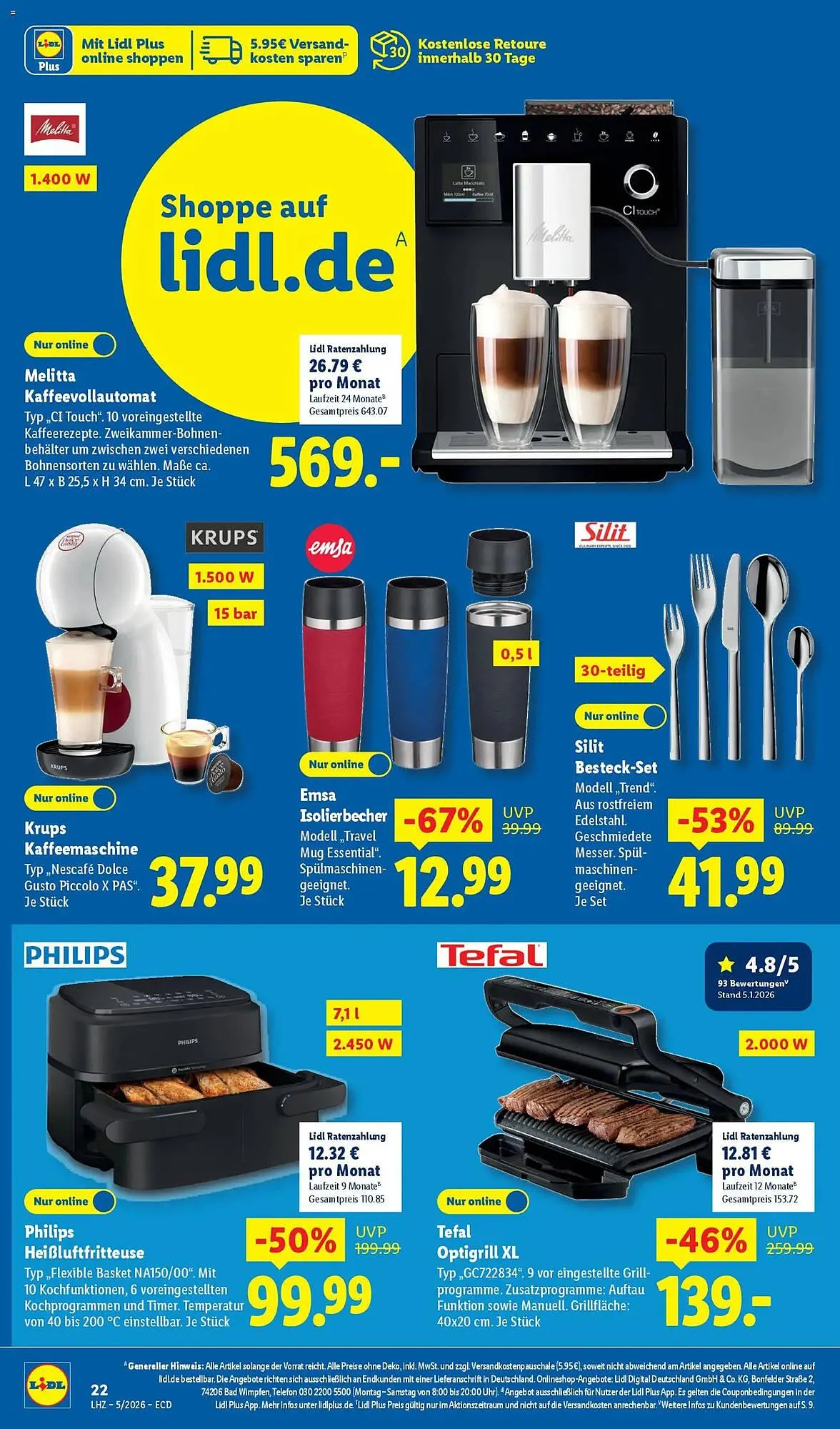 Lidl Prospekt von 26. Januar bis 31. Januar 2026 - Prospekt seite 26
