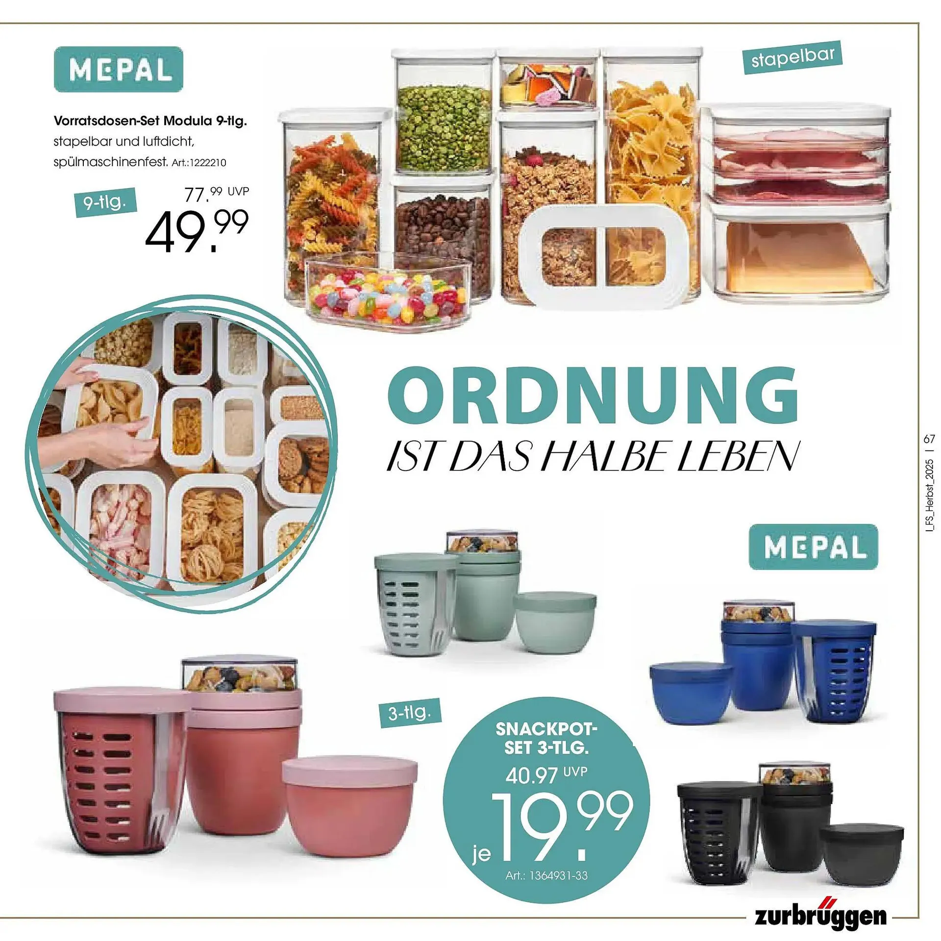 Zurbrüggen Prospekt von 19. Oktober bis 31. Januar 2026 - Prospekt seite 67