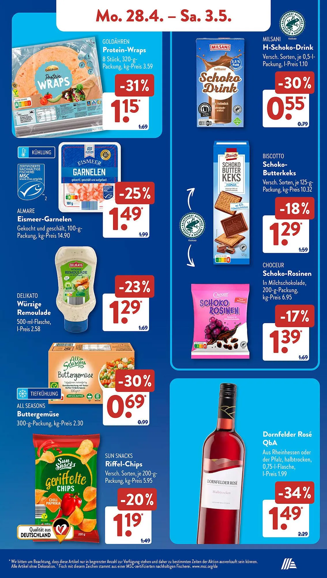 Aldi Süd Prospekt von 28. April bis 3. Mai 2025 - Prospekt seite 9