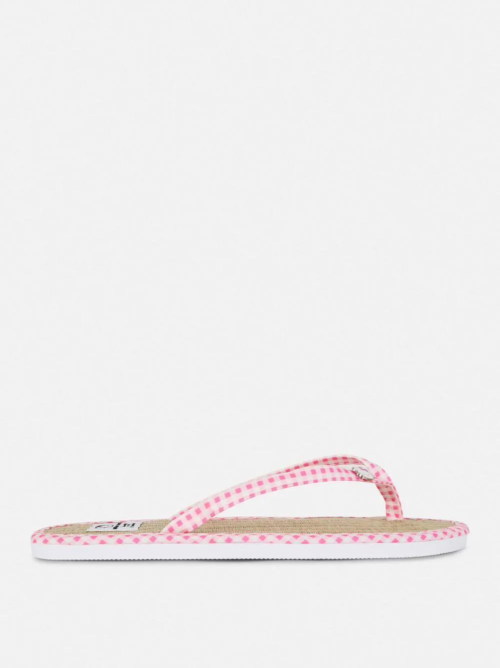 „Hello Kitty“ Flipflops im Vichy-Design