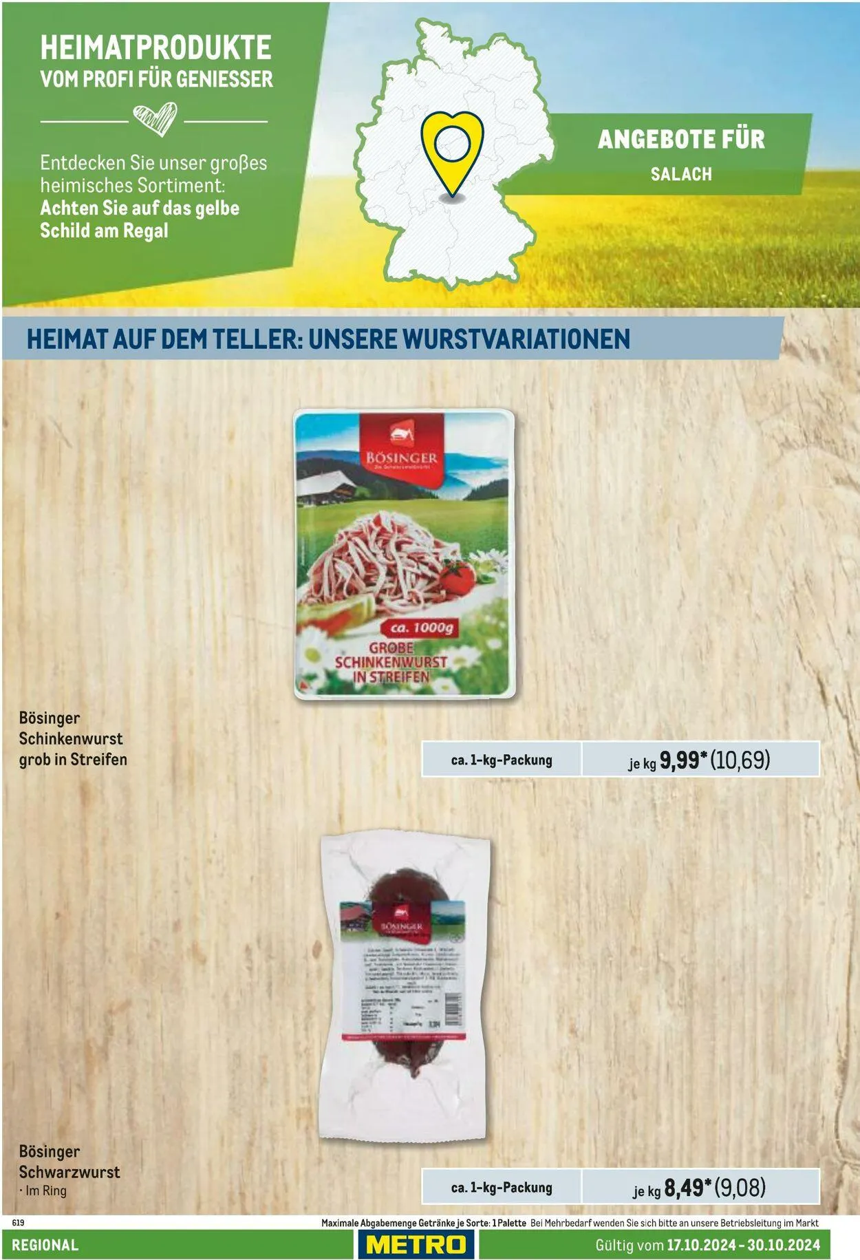 Metro Aktueller Prospekt von 10. Juli bis 24. Juli 2025 - Prospekt seite 124