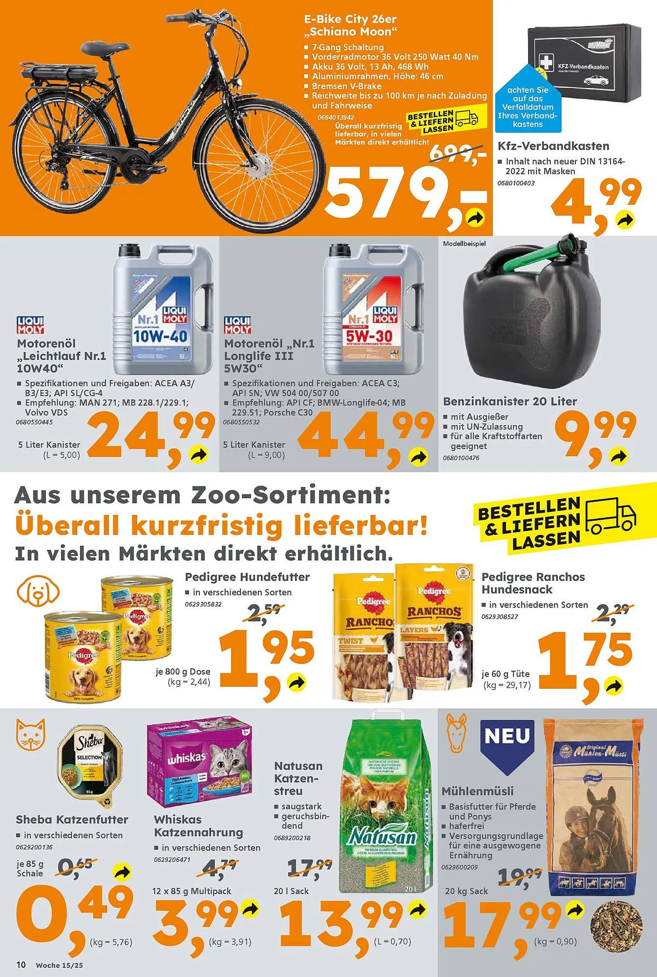 Globus Baumarkt Prospekt von 6. April bis 12. April 2025 - Prospekt seite 10