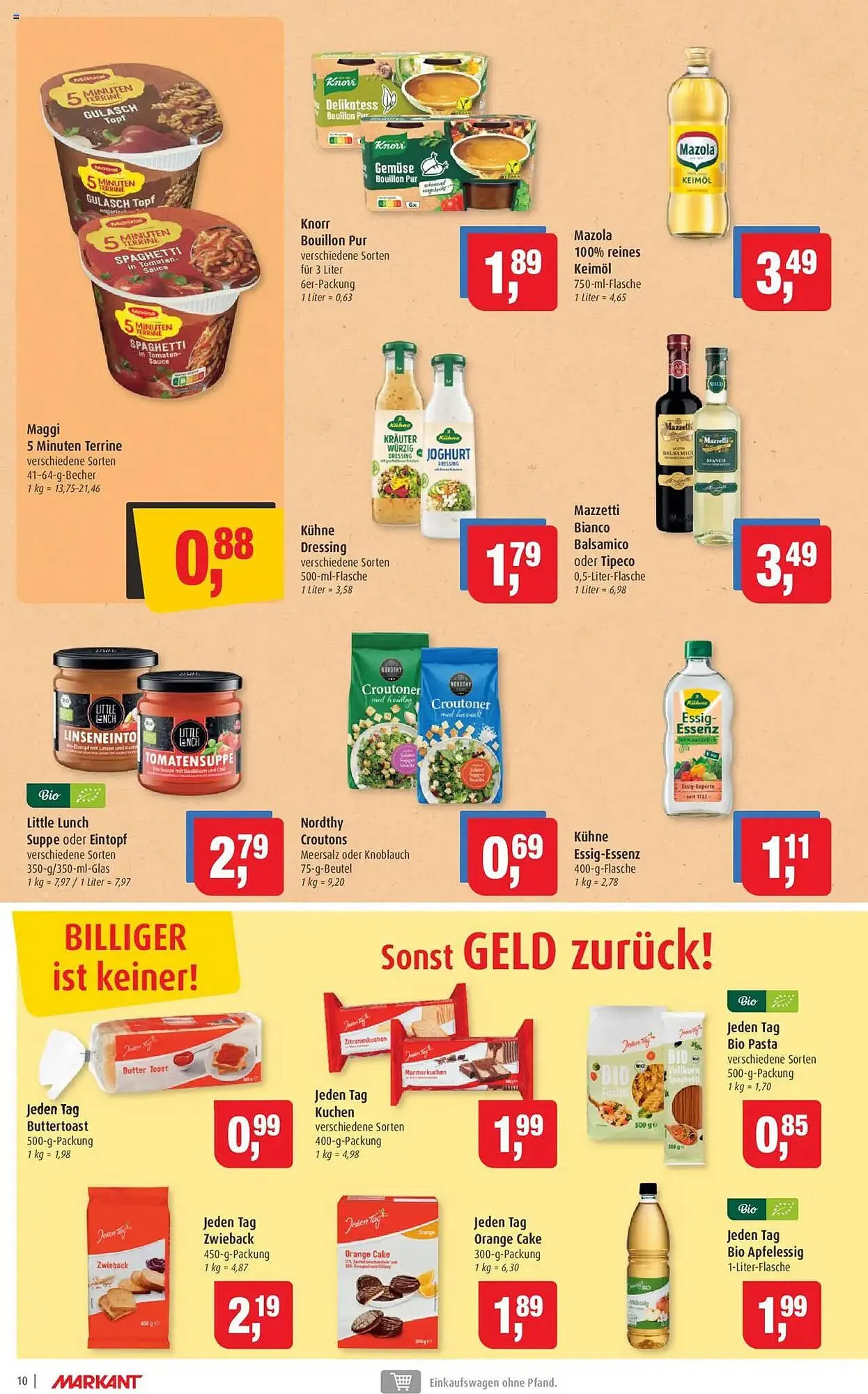 Markant Prospekt von 17. März bis 22. März 2025 - Prospekt seite 10