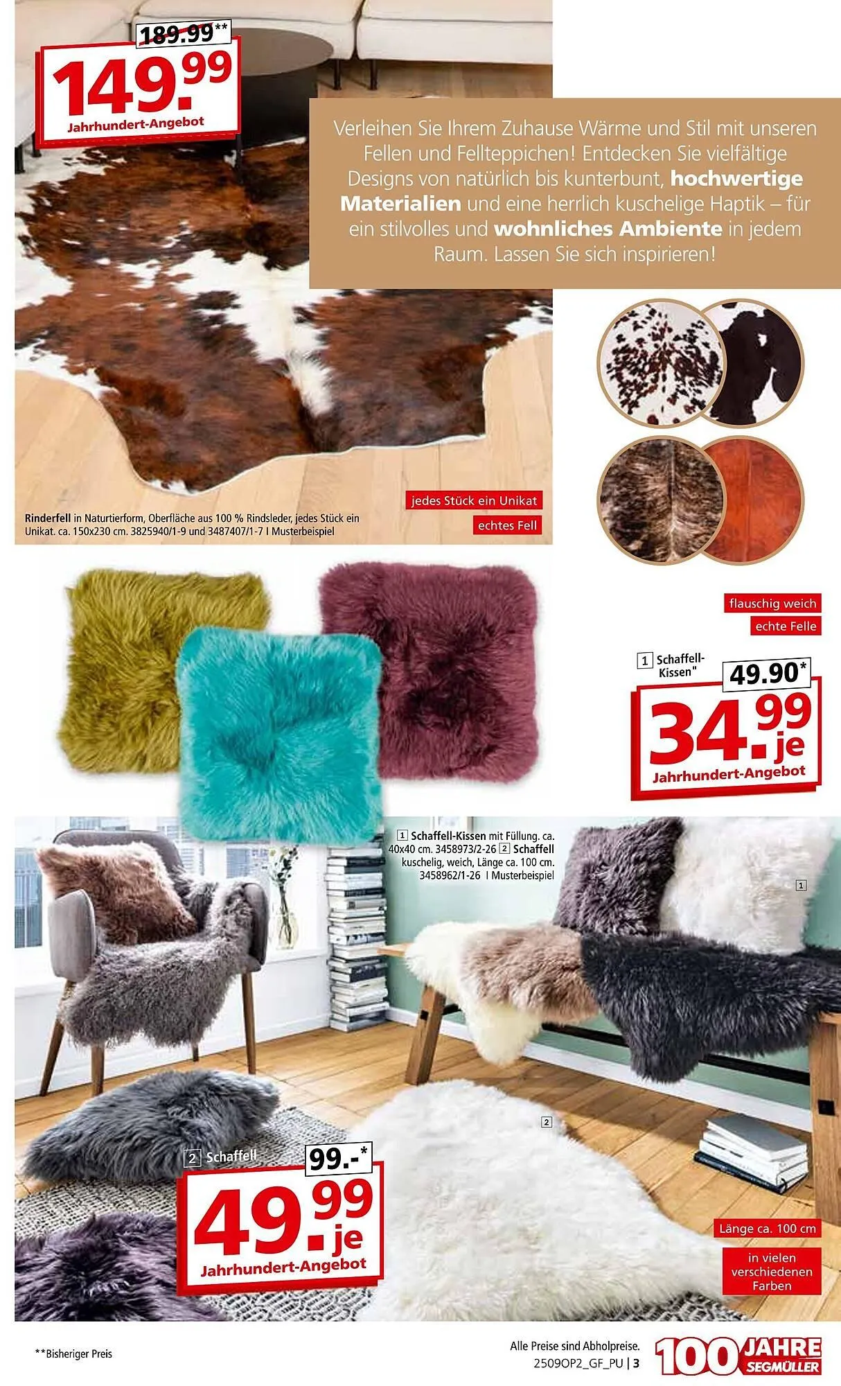 Segmüller Prospekt von 1. September bis 30. November 2025 - Prospekt seite 3