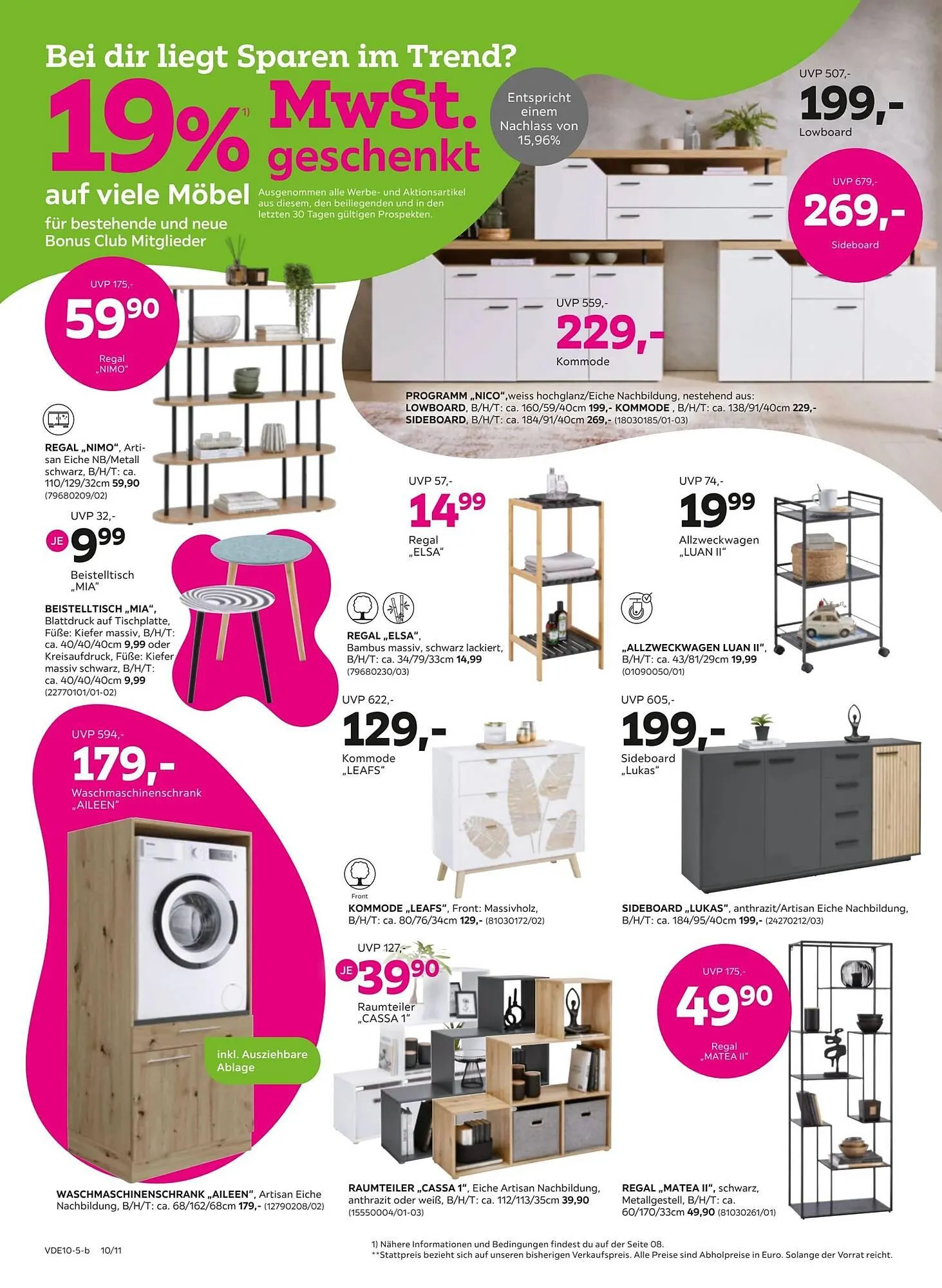 Mömax Prospekt von 6. Oktober bis 15. Oktober 2025 - Prospekt seite 10
