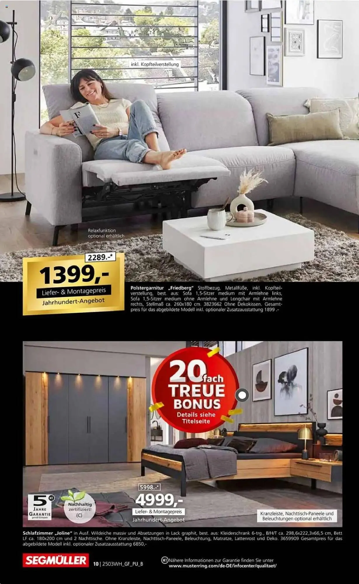 Segmüller Prospekt von 30. März bis 6. April 2025 - Prospekt seite 10