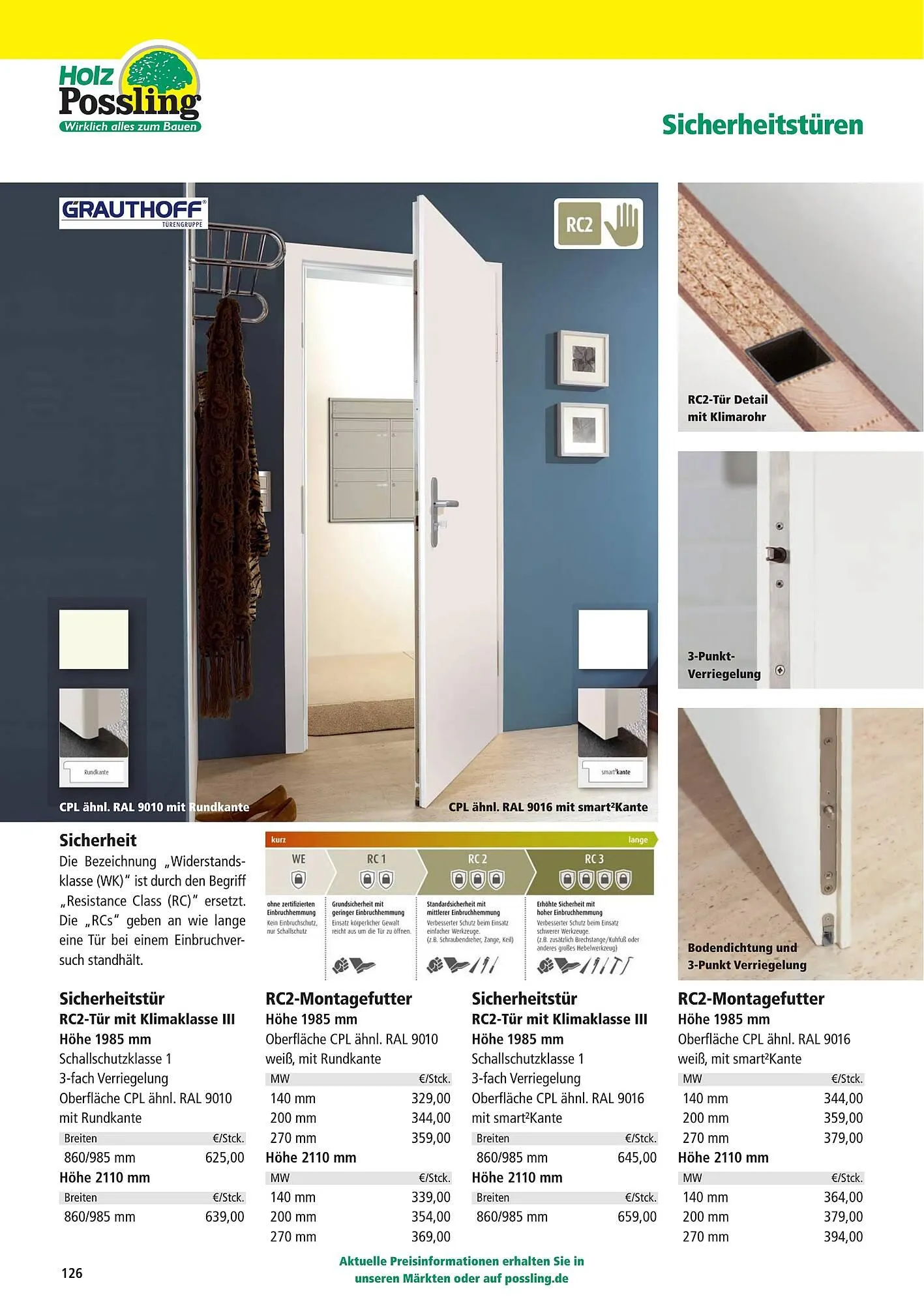 Holz Possling Prospekt von 2. Mai bis 31. Juli 2025 - Prospekt seite 126