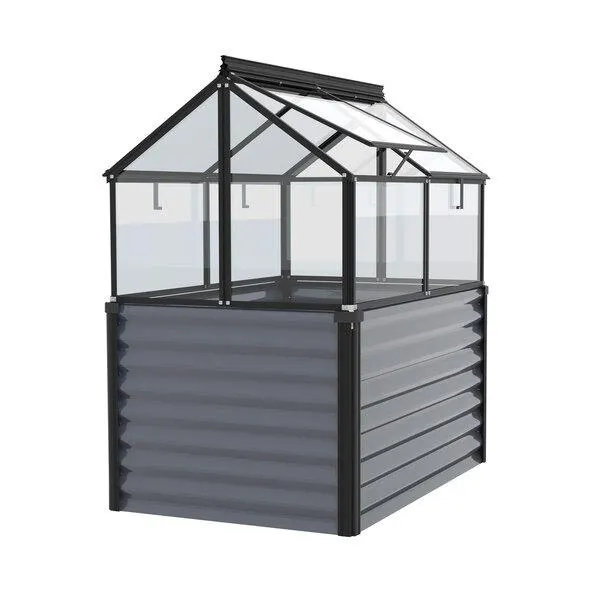 Hochfrühbeet Gaia Jumbo ESG, granit/schwarz