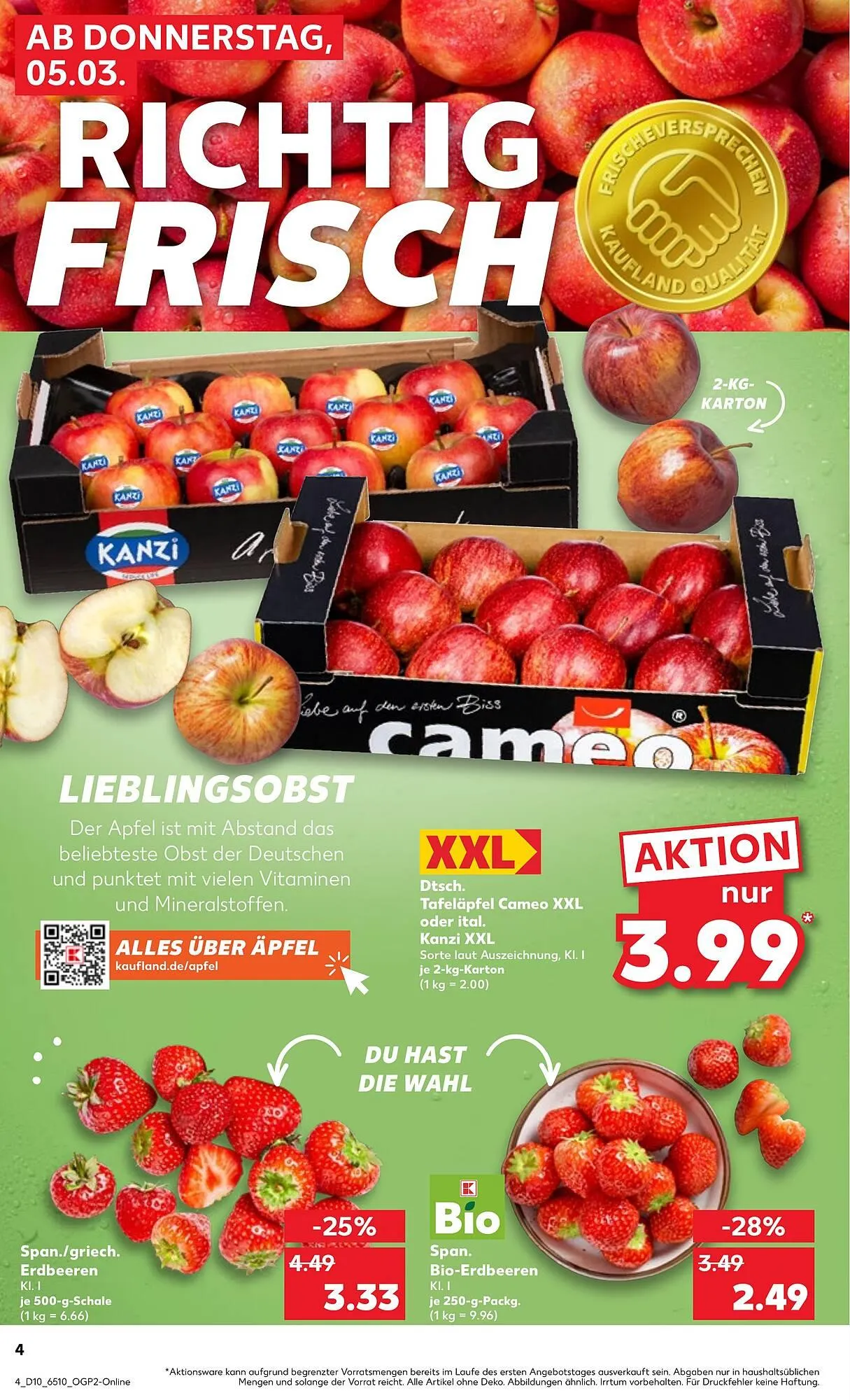 Kaufland Prospekt von 4. März bis 10. März 2026 - Prospekt seite 4