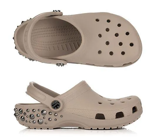 CROCS™ Damen- Clog Classic verziert Nieten