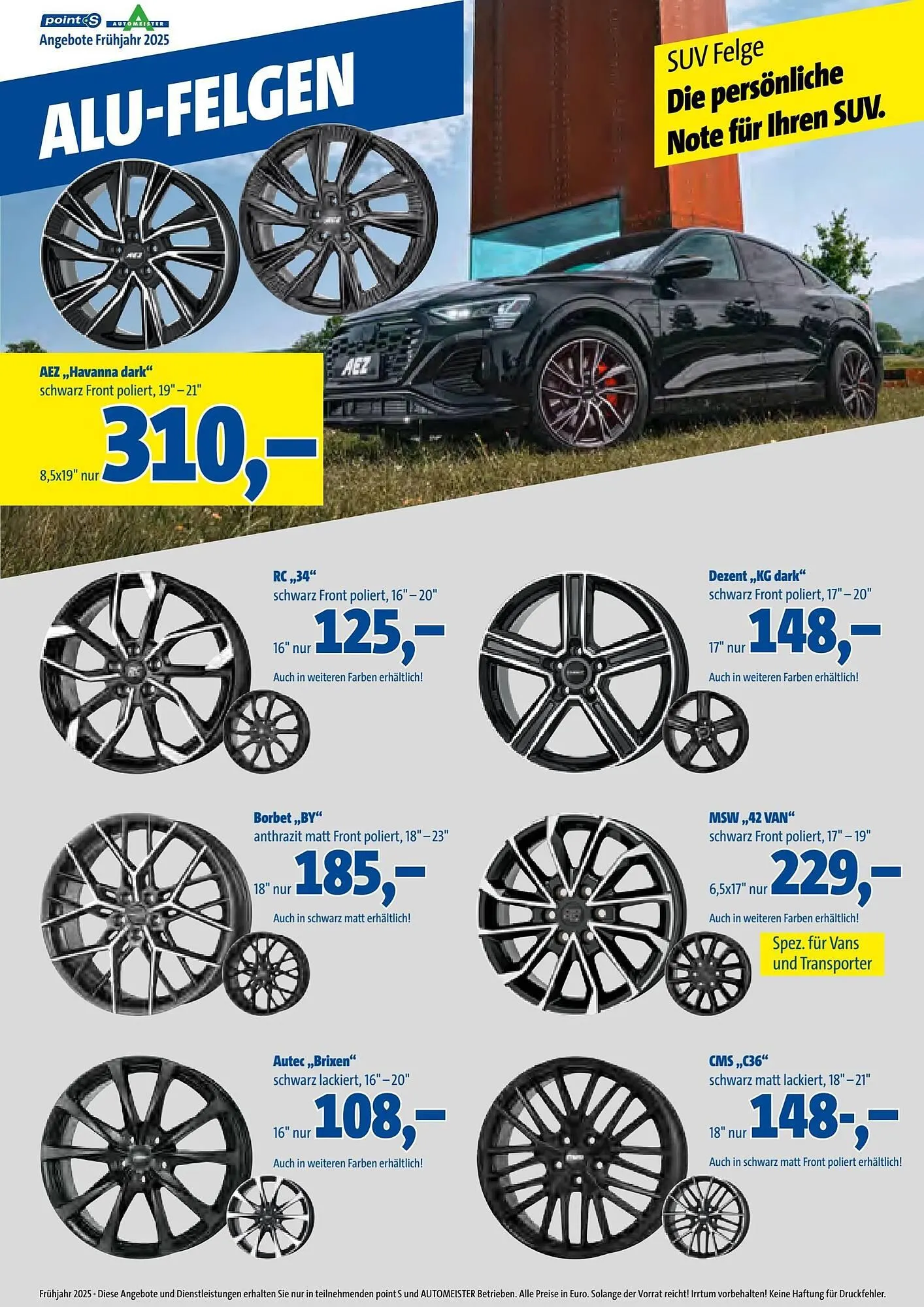 Automeister Prospekt von 28. März bis 1. Juni 2025 - Prospekt seite 12
