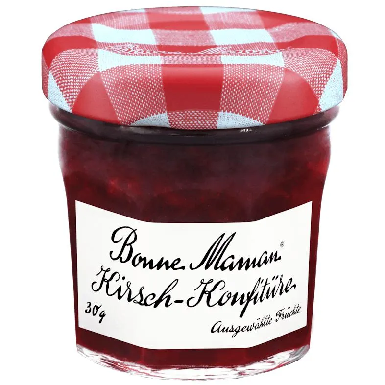 Bonne Maman Kirsch-Konfitüre 60 Portionen x 30g (1,8 kg)