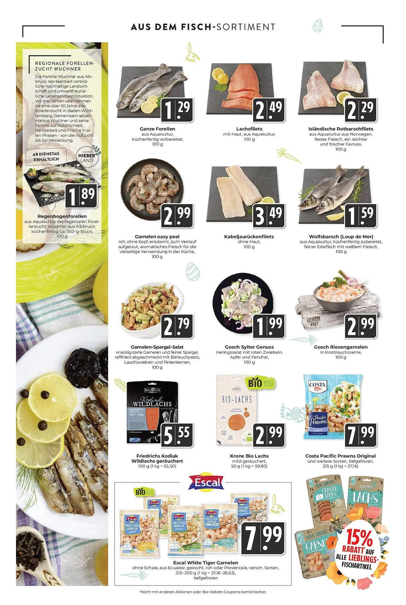Hieber's Frische Center Prospekt von 13. April bis 19. April 2025 - Prospekt seite 7