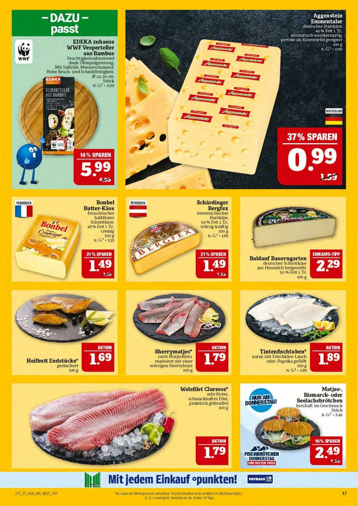 Marktkauf - Nürnberg-Thon Aktueller Prospekt von 30. Juni bis 5. Juli 2025 - Prospekt seite 17