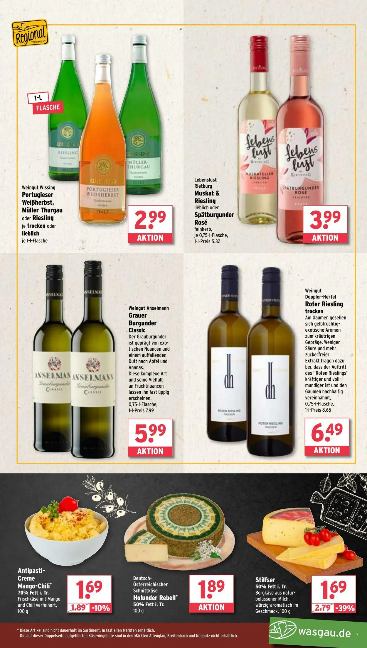 Wasgau von 19. Mai bis 24. Mai 2025 - Prospekt seite 7