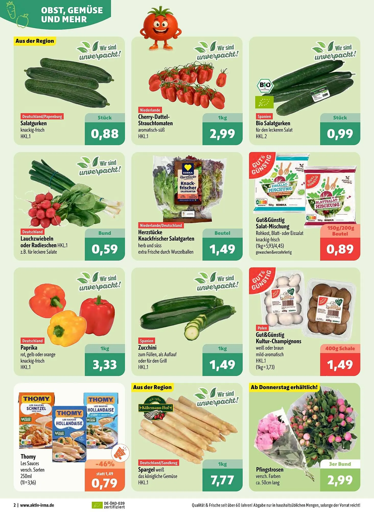 Aktiv Irma Prospekt von 12. Mai bis 17. Mai 2025 - Prospekt seite 2