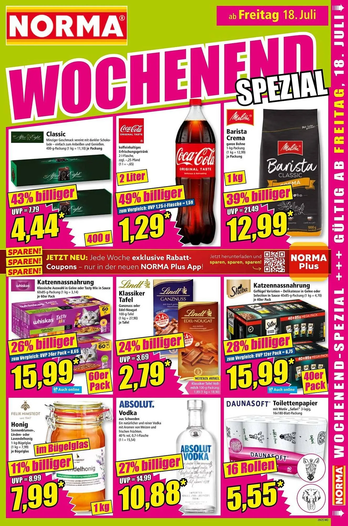 Norma Prospekt von 14. Juli bis 20. Juli 2025 - Prospekt seite 17