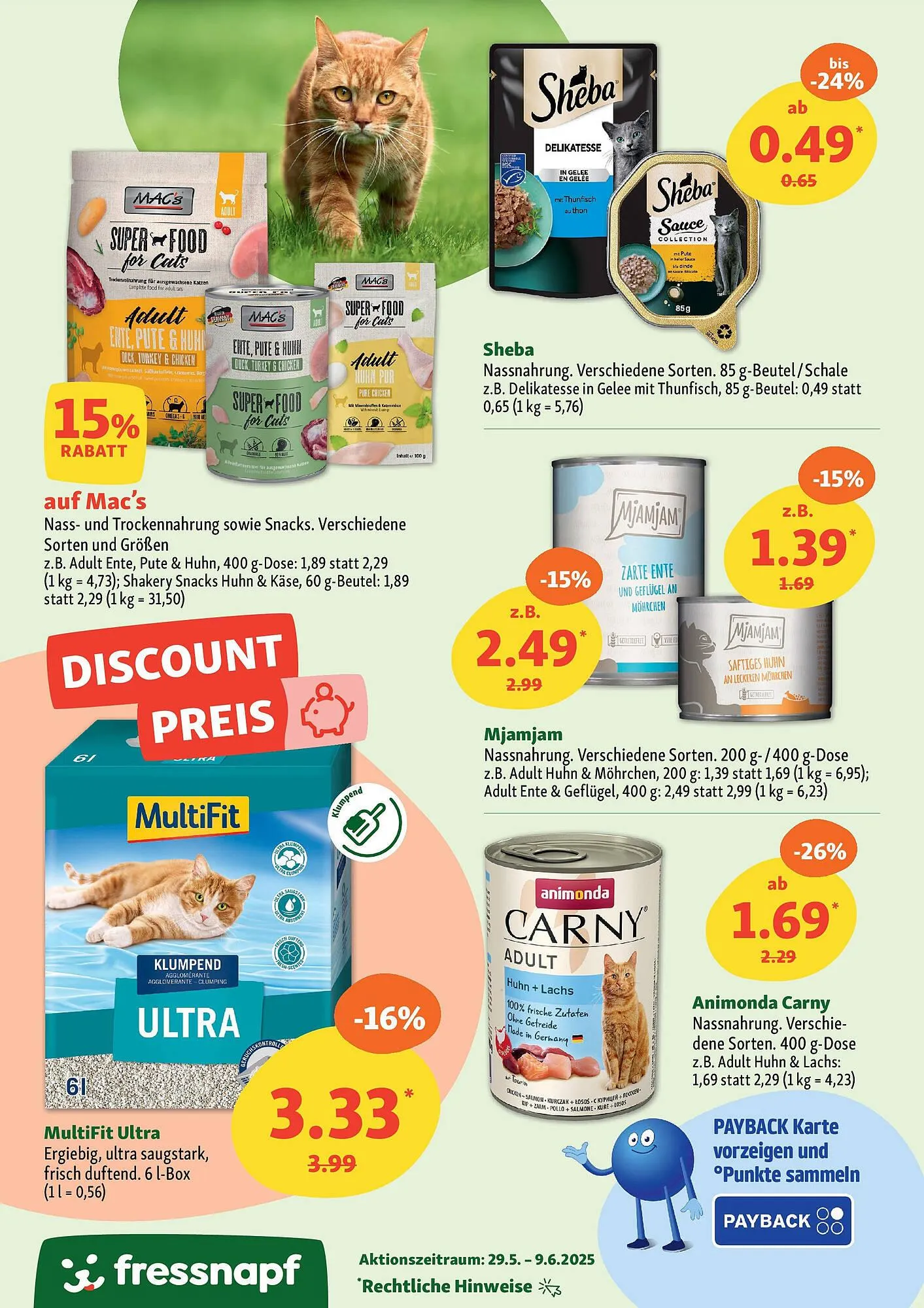 Fressnapf Prospekt von 28. Mai bis 9. Juni 2025 - Prospekt seite 2