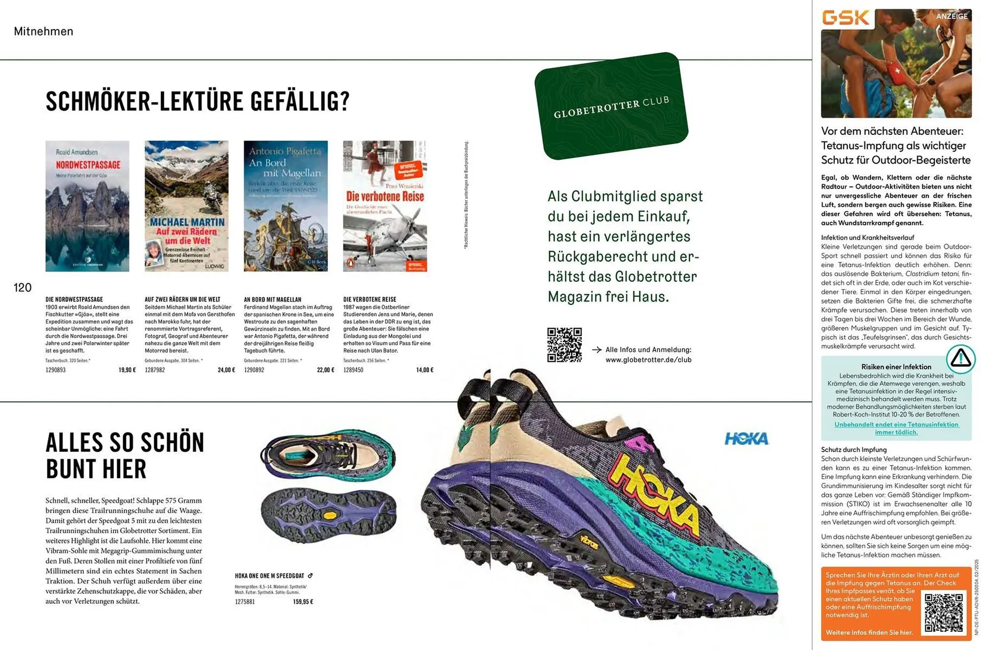 Globetrotter Prospekt von 26. September bis 31. Dezember 2025 - Prospekt seite 61