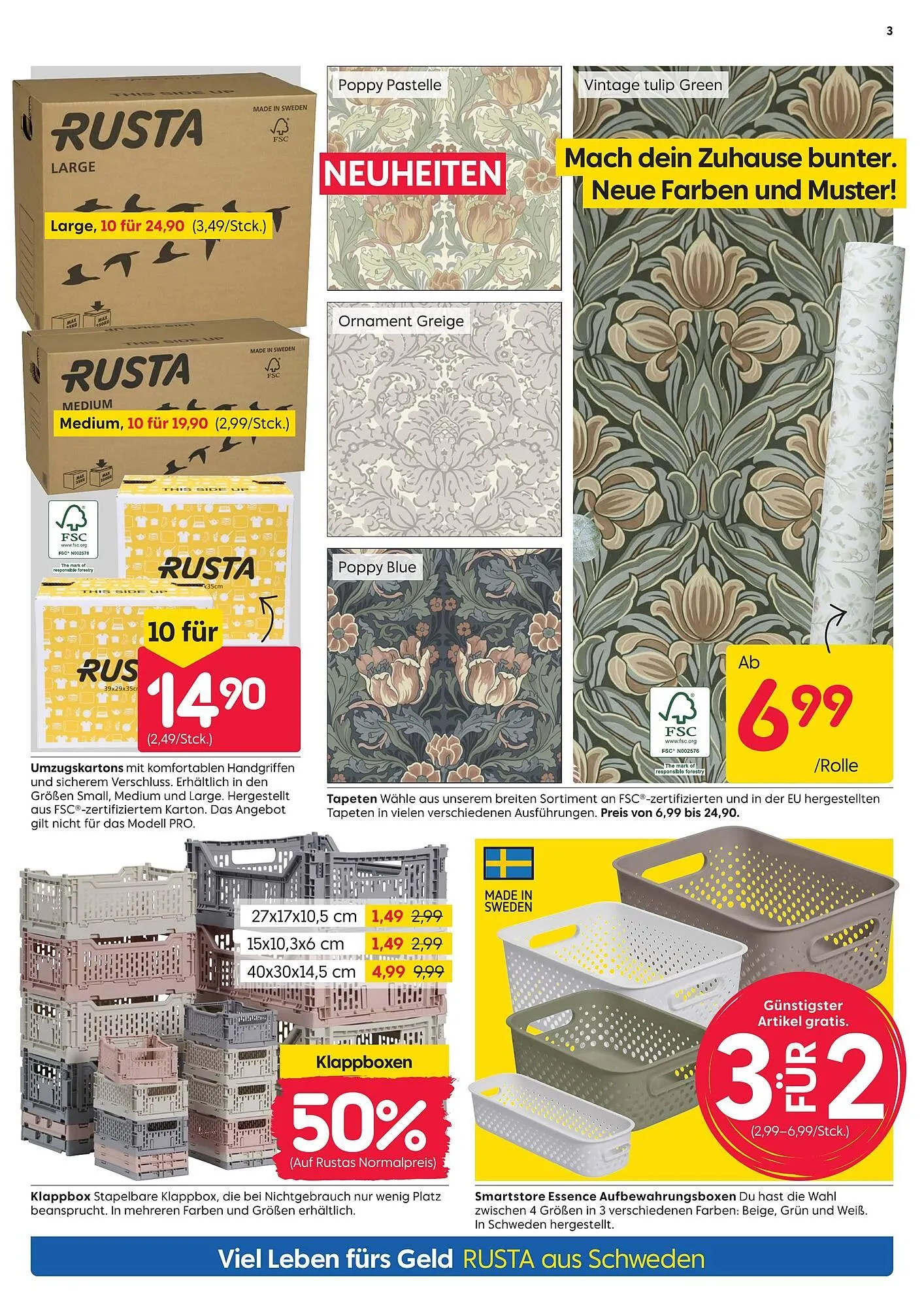 Rusta Prospekt von 9. August bis 15. August 2025 - Prospekt seite 3