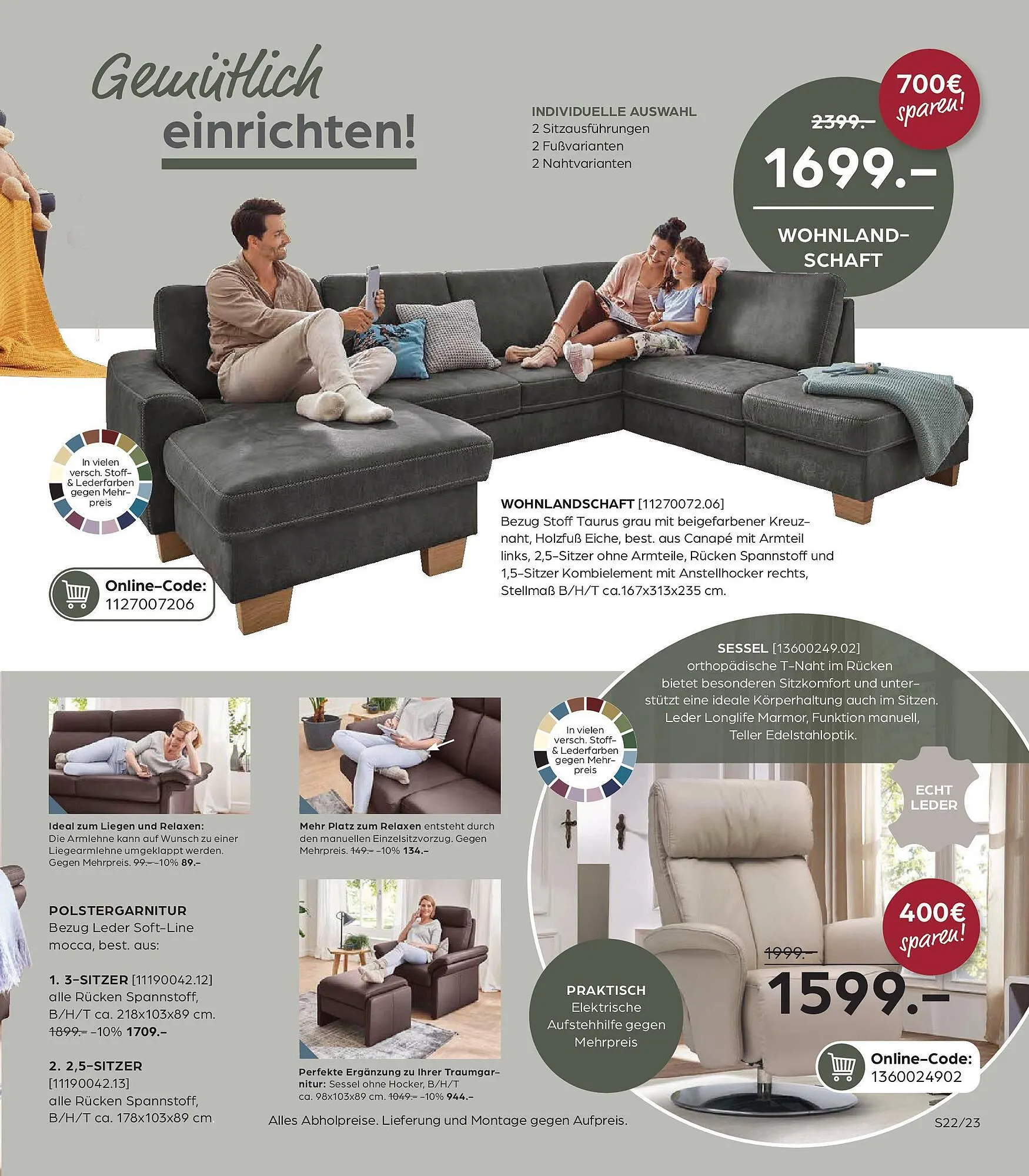 Möbel Buss Prospekt von 20. März bis 31. März 2025 - Prospekt seite 23