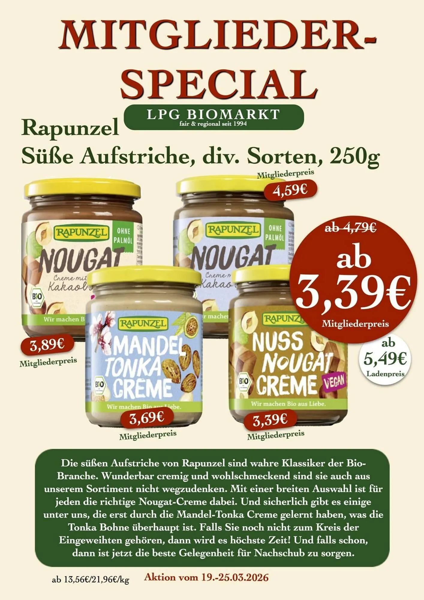 LPG Biomarkt Prospekt von 19. März bis 25. März 2026 - Prospekt seite 11
