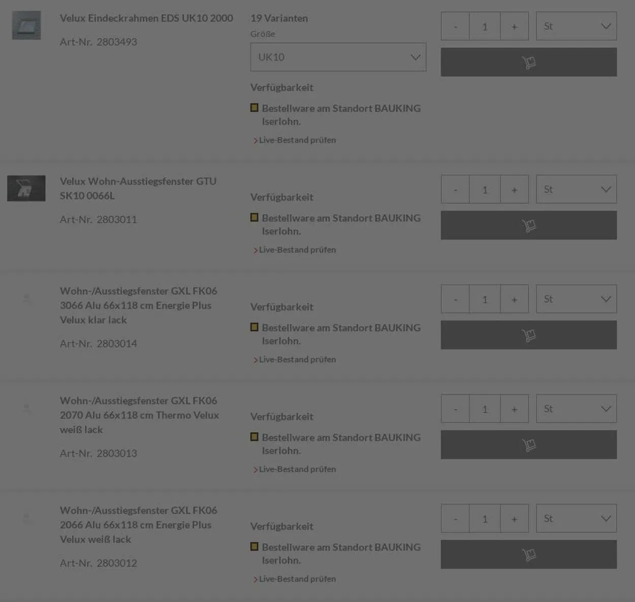 Bauking von 7. Juli bis 16. Juli 2025 - Prospekt seite 14