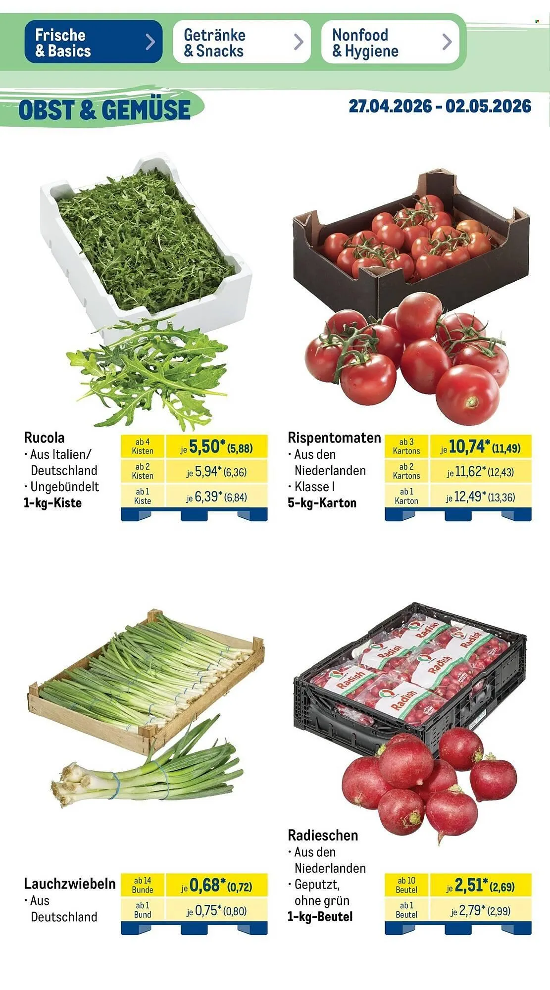 METRO Prospekt von 27. April bis 2. Mai 2026 - Prospekt seite 39