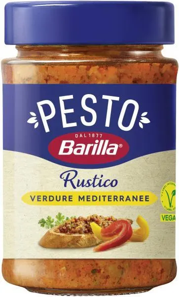 Barilla Pesto Rustico Verdure Mediterranee 200 g