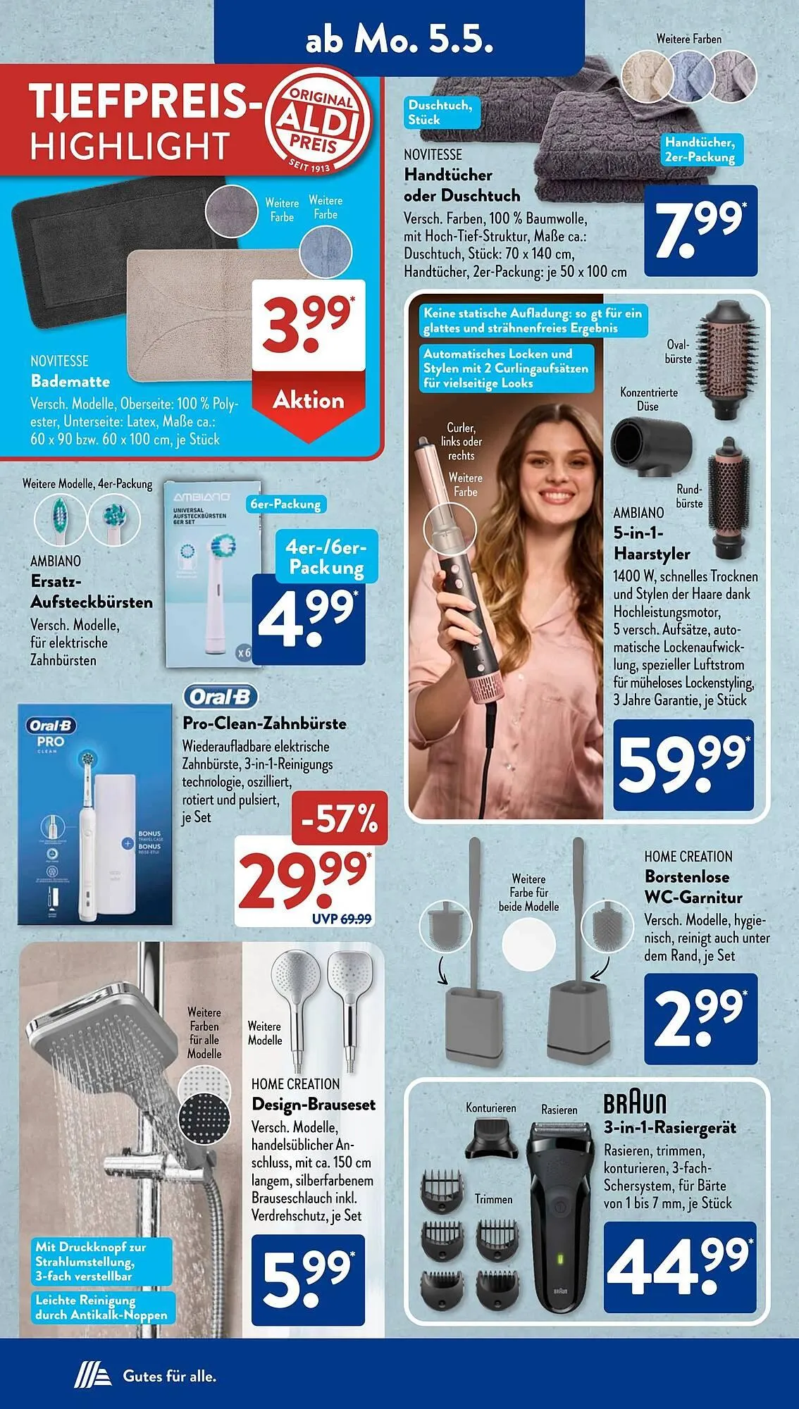 Aldi Süd Prospekt von 5. Mai bis 11. Mai 2025 - Prospekt seite 4