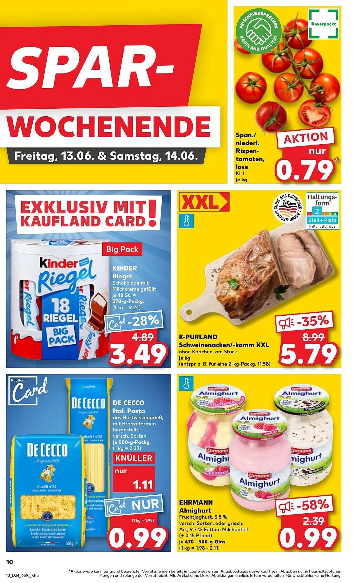 Kaufland Prospekt von 12. Juni bis 18. Juni 2025 - Prospekt seite 10