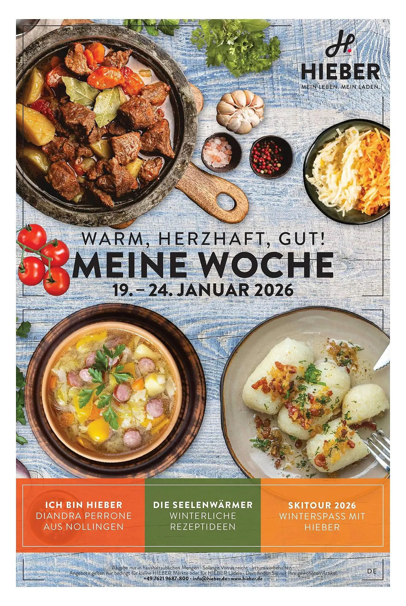 Hieber's Frische Center Prospekt von 18. Januar bis 24. Januar 2026 - Prospekt seite 1