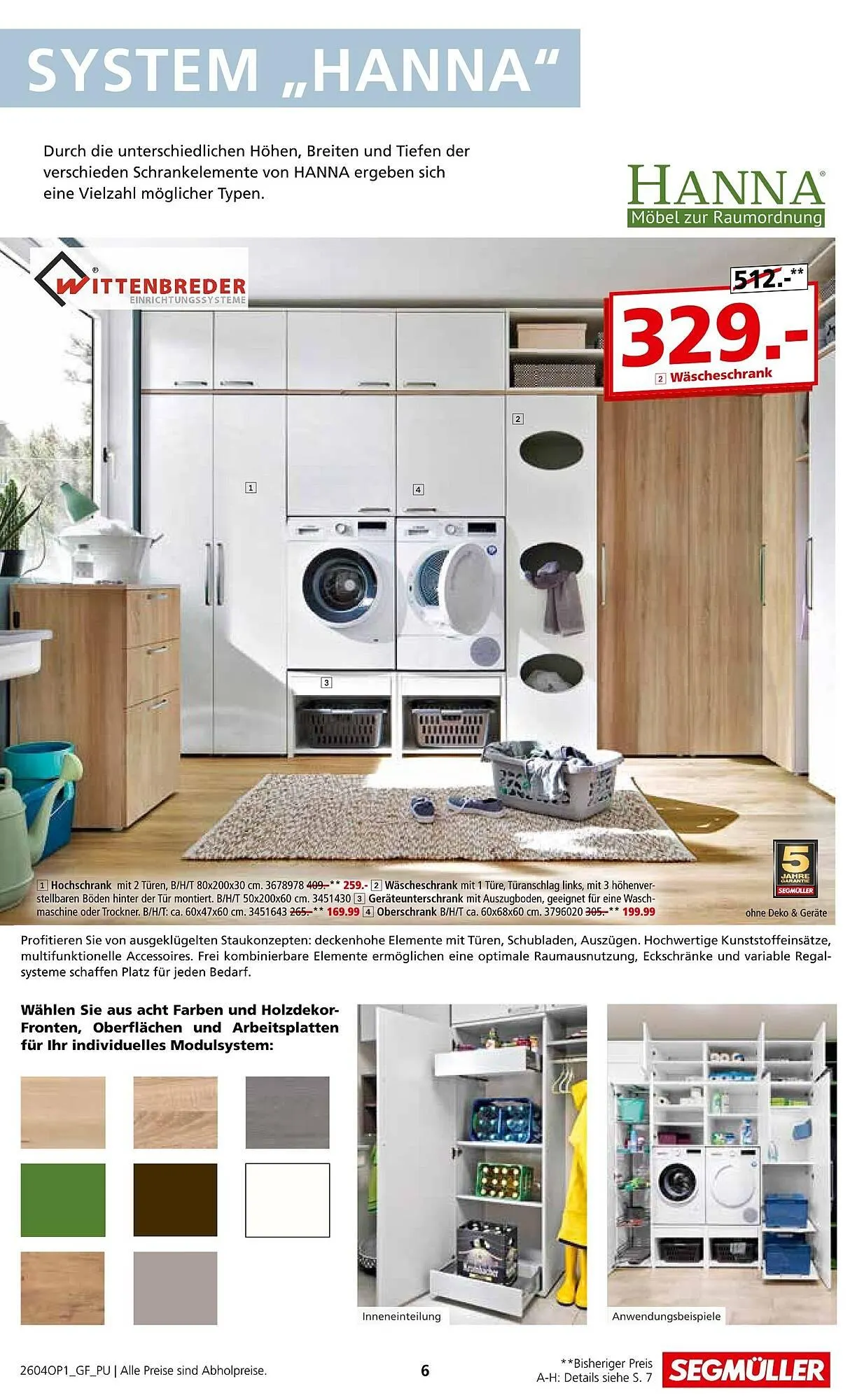 Segmüller Prospekt von 4. April bis 4. Juli 2026 - Prospekt seite 6