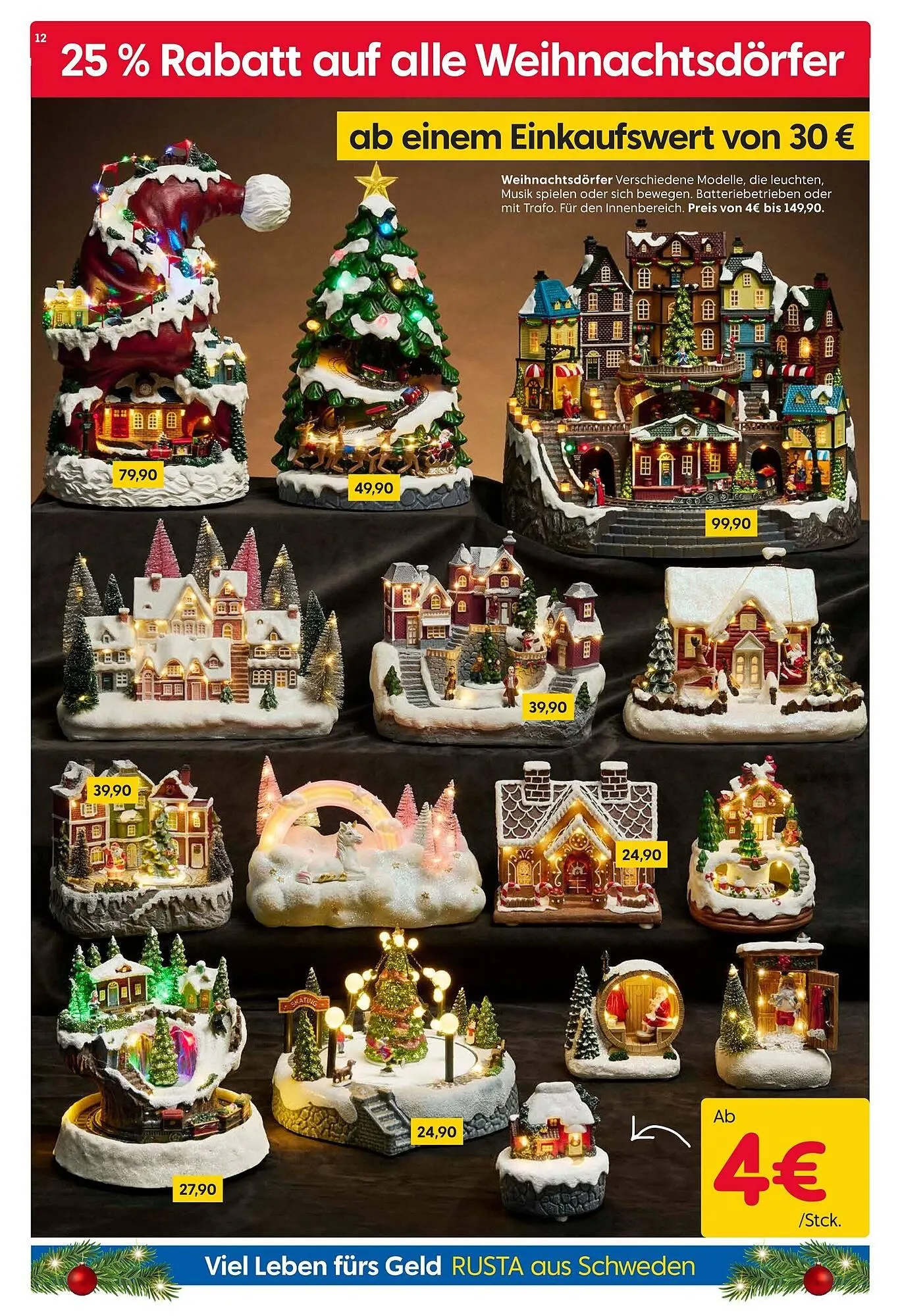 Rusta Prospekt von 29. November bis 5. Dezember 2025 - Prospekt seite 12