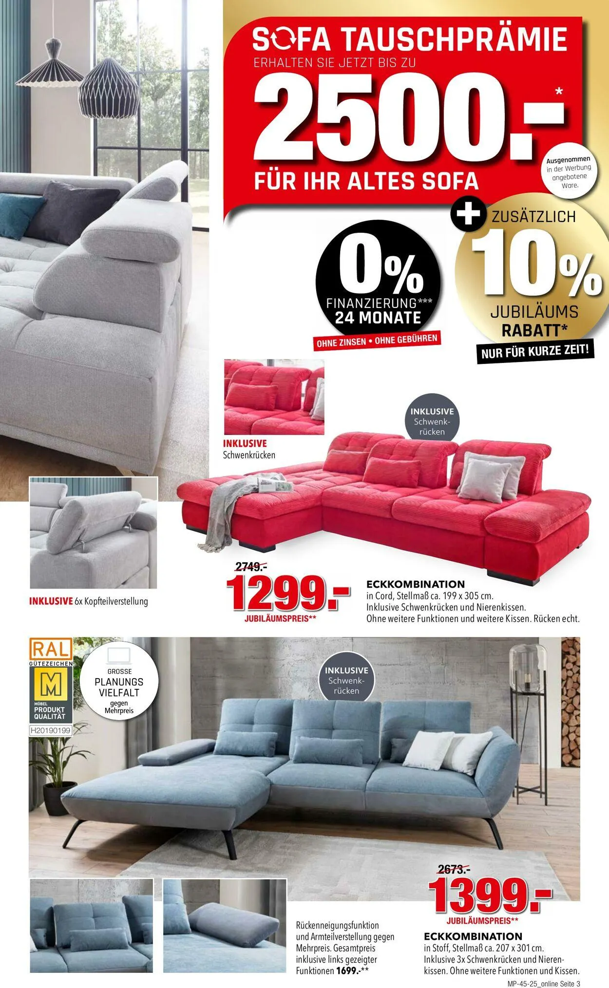 Multipolster Aktueller Prospekt von 5. November bis 19. November 2025 - Prospekt seite 3