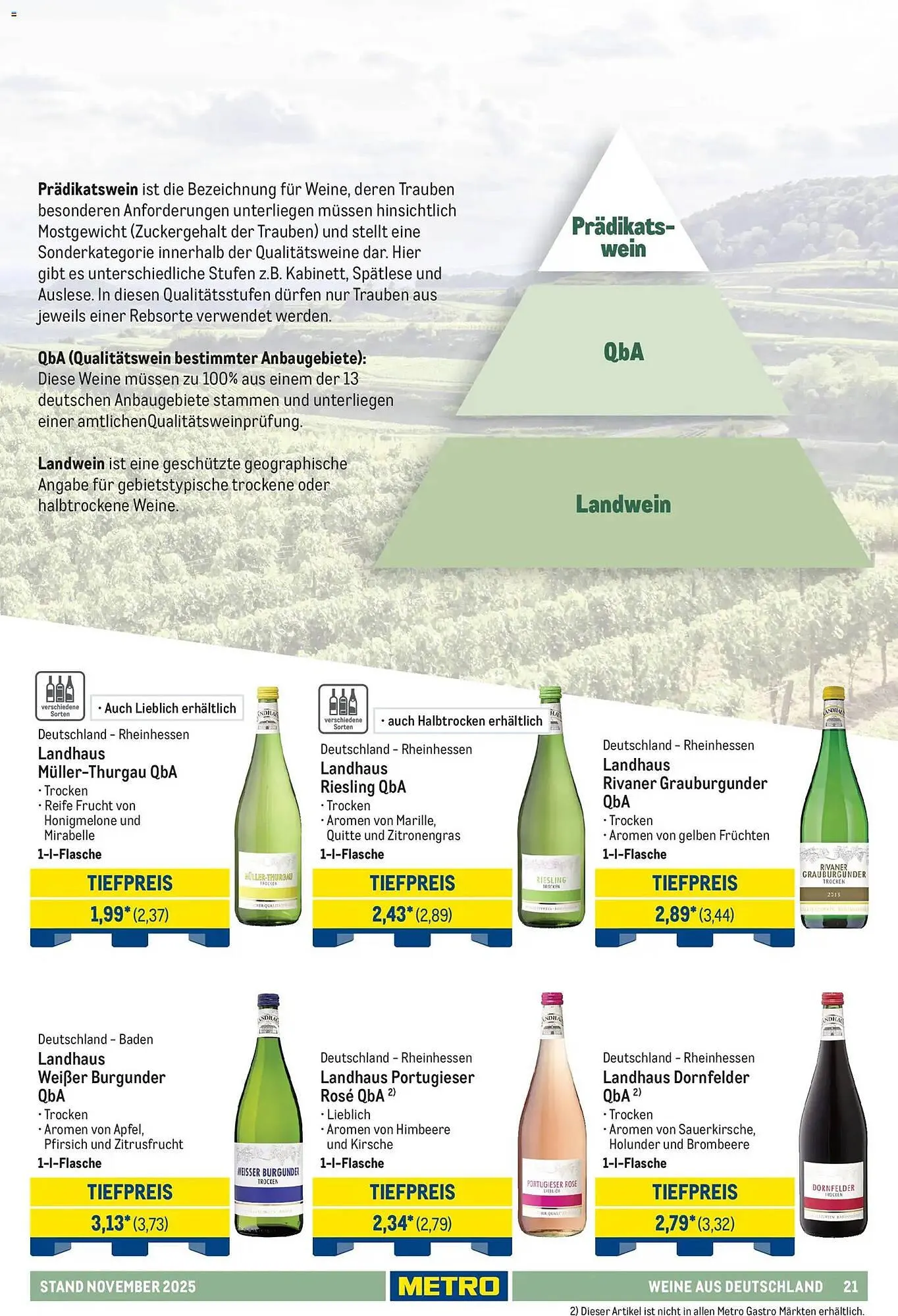 METRO Prospekt von 12. November bis 12. März 2026 - Prospekt seite 21