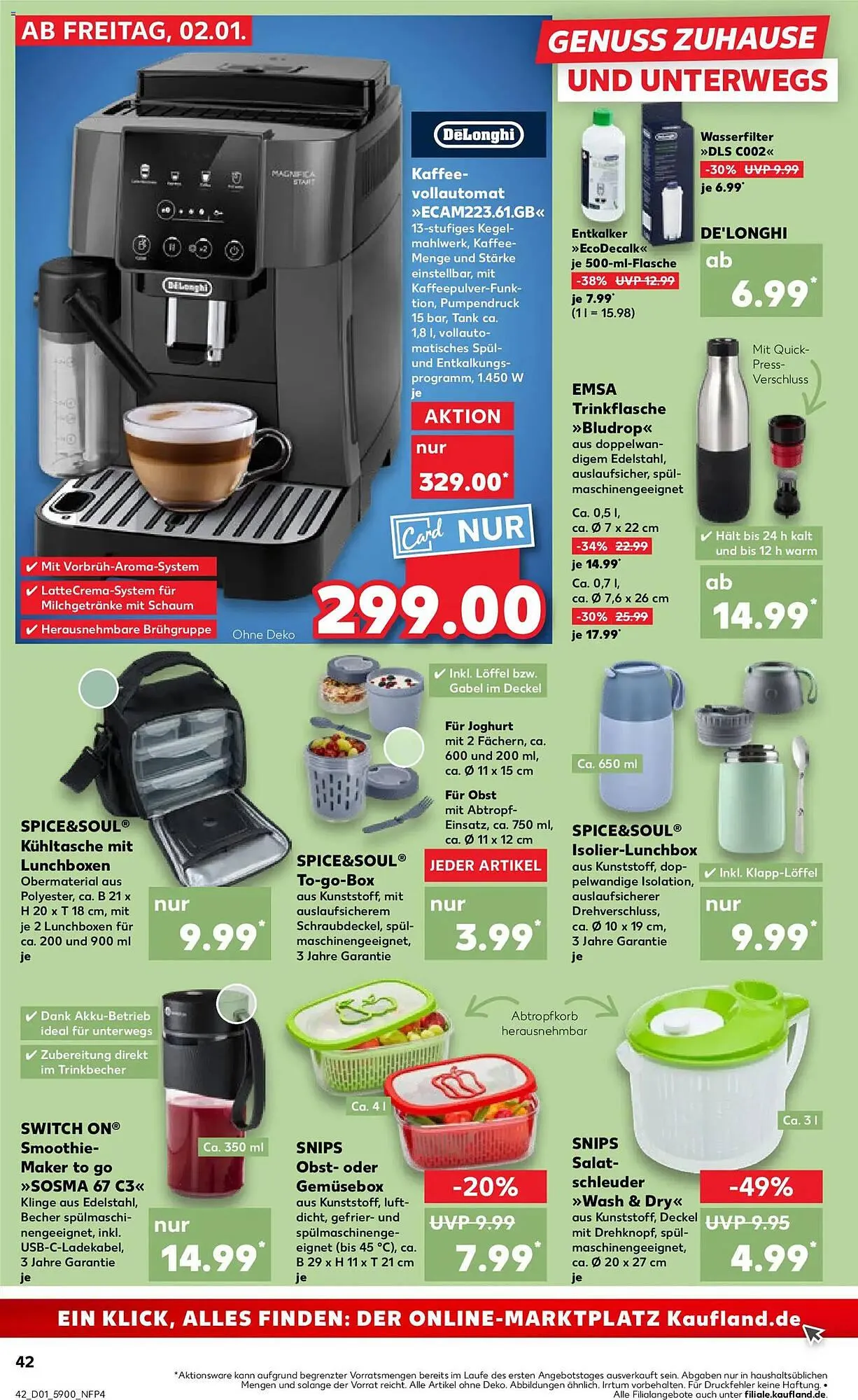 Kaufland Prospekt von 2. Januar bis 7. Januar 2026 - Prospekt seite 42