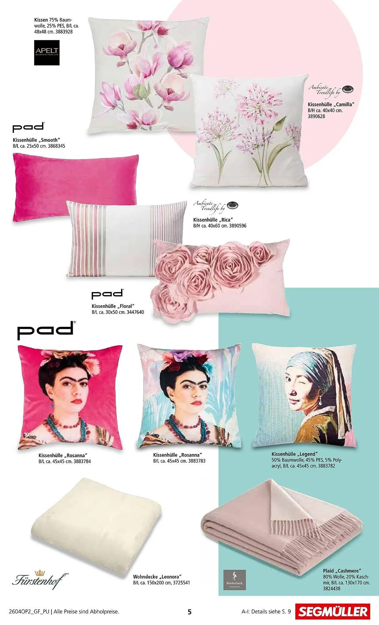 Segmüller Prospekt von 28. März bis 27. Juni 2026 - Prospekt seite 5