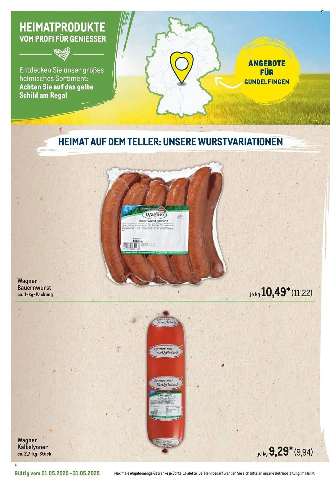 METRO Prospekt von 1. Mai bis 31. Mai 2025 - Prospekt seite 114