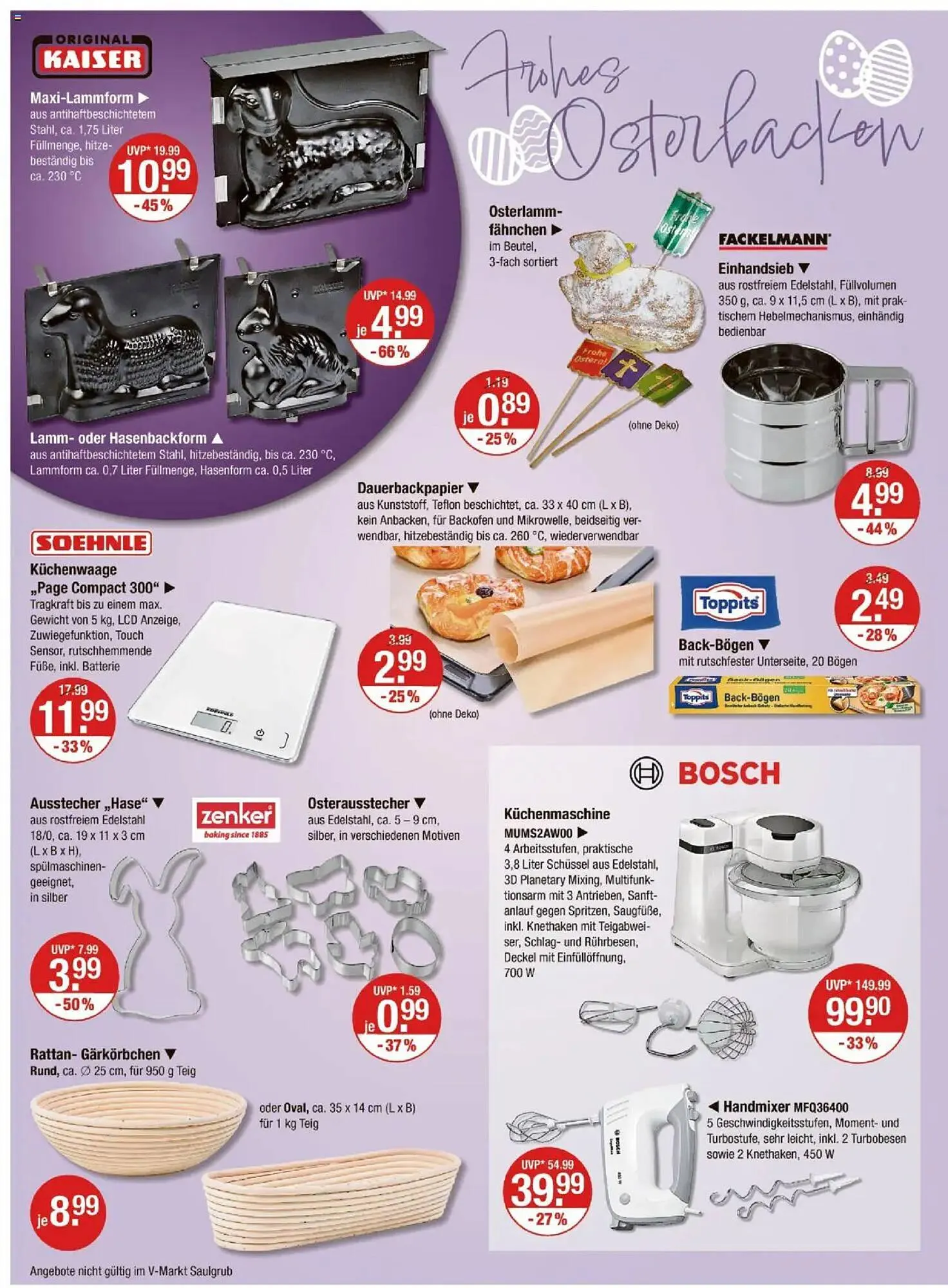 V Markt Prospekt von 20. März bis 26. März 2025 - Prospekt seite 12