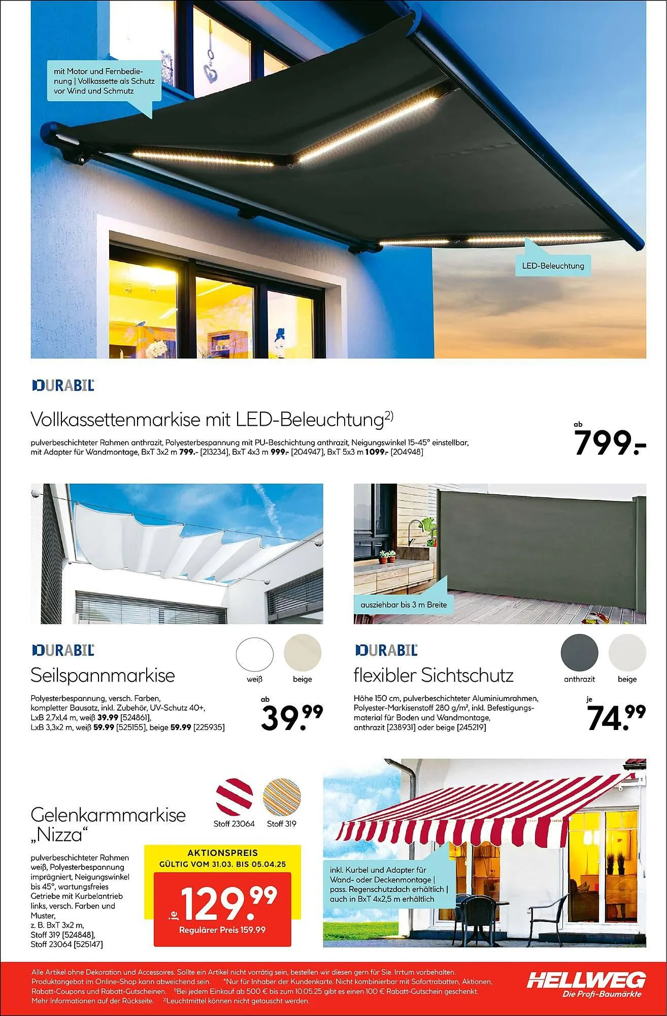 Hellweg Prospekt von 18. April bis 10. Mai 2025 - Prospekt seite 9