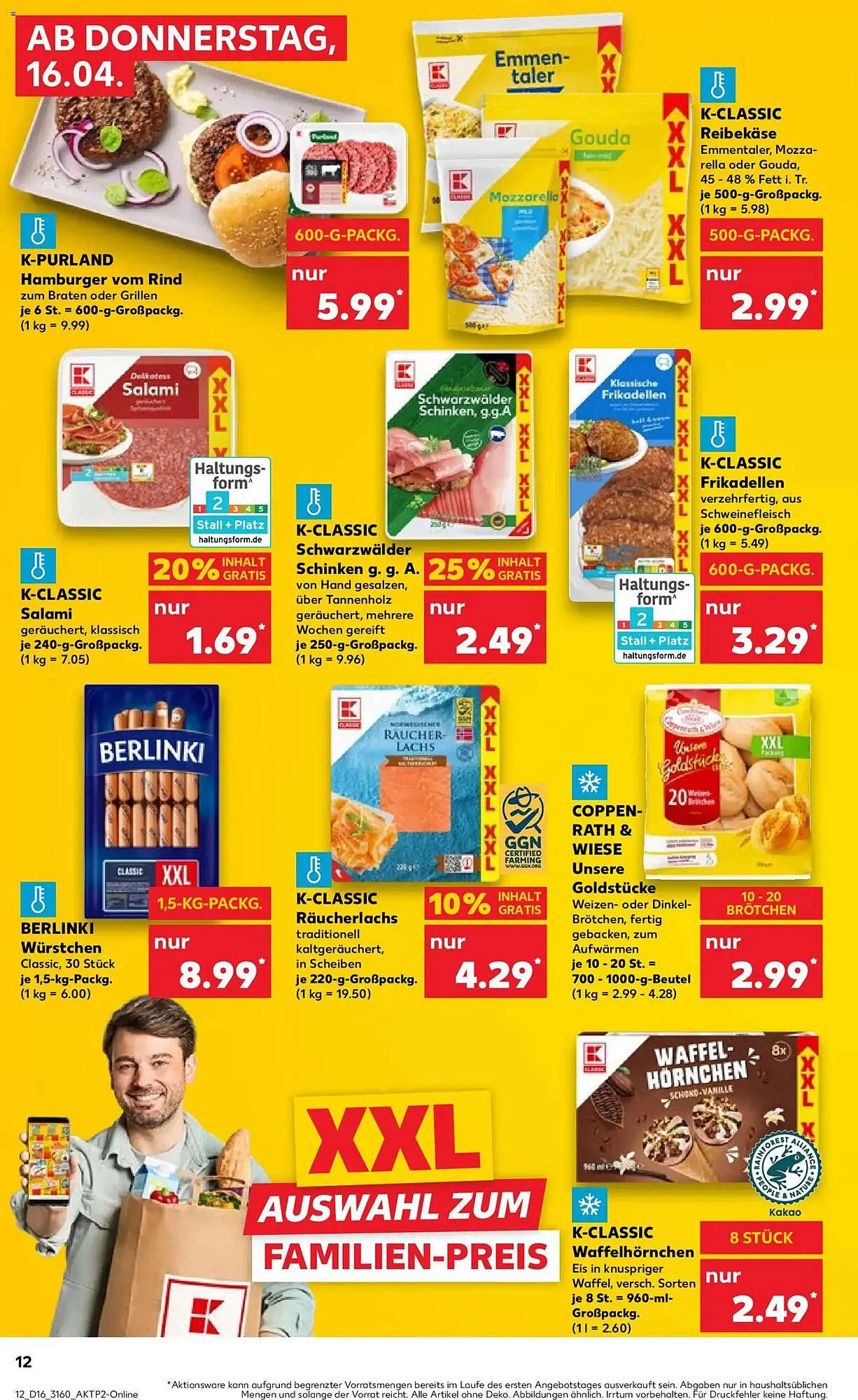 Kaufland Prospekt von 16. April bis 22. April 2026 - Prospekt seite 12