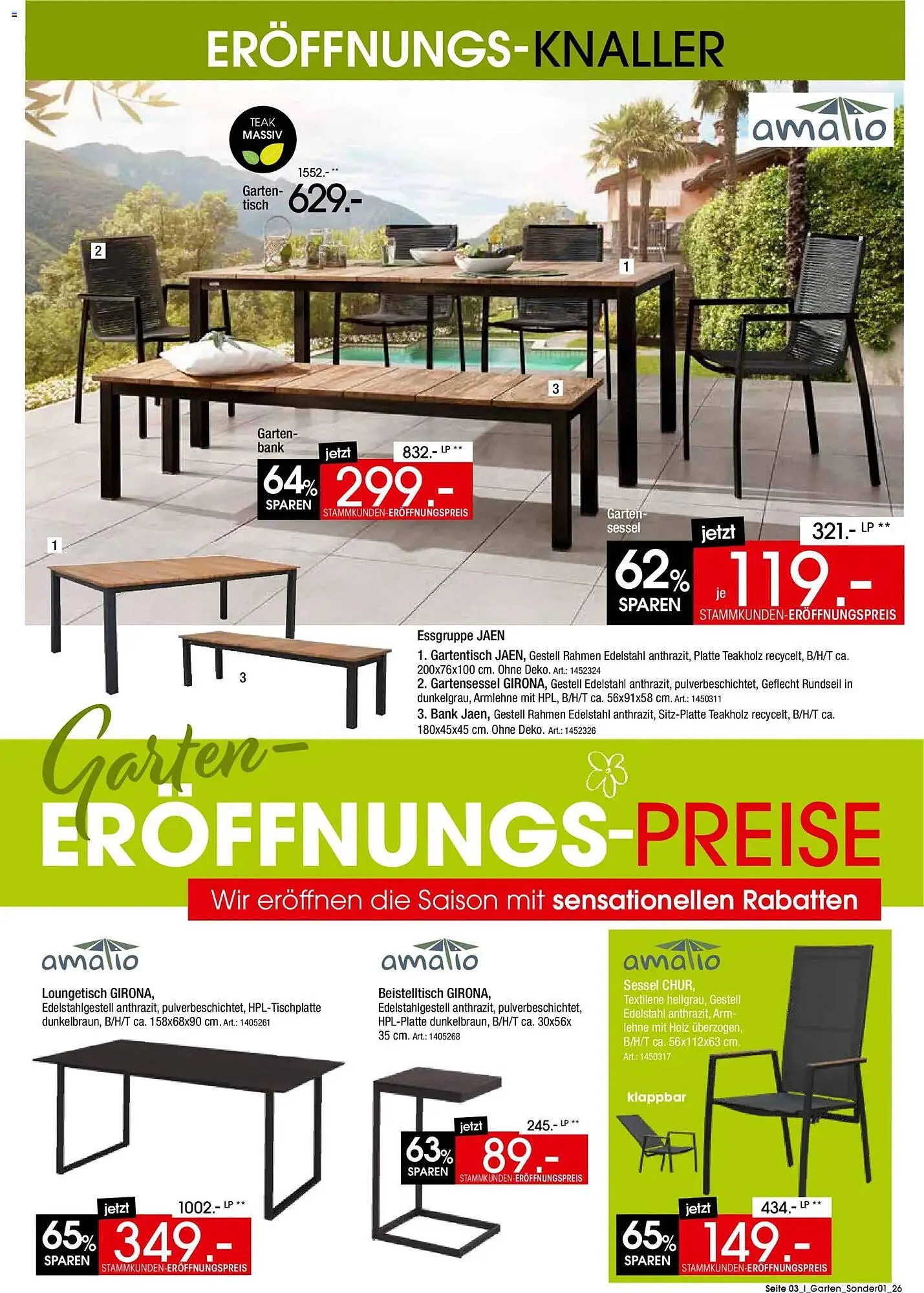 Zurbrüggen Prospekt von 31. März bis 13. April 2026 - Prospekt seite 3