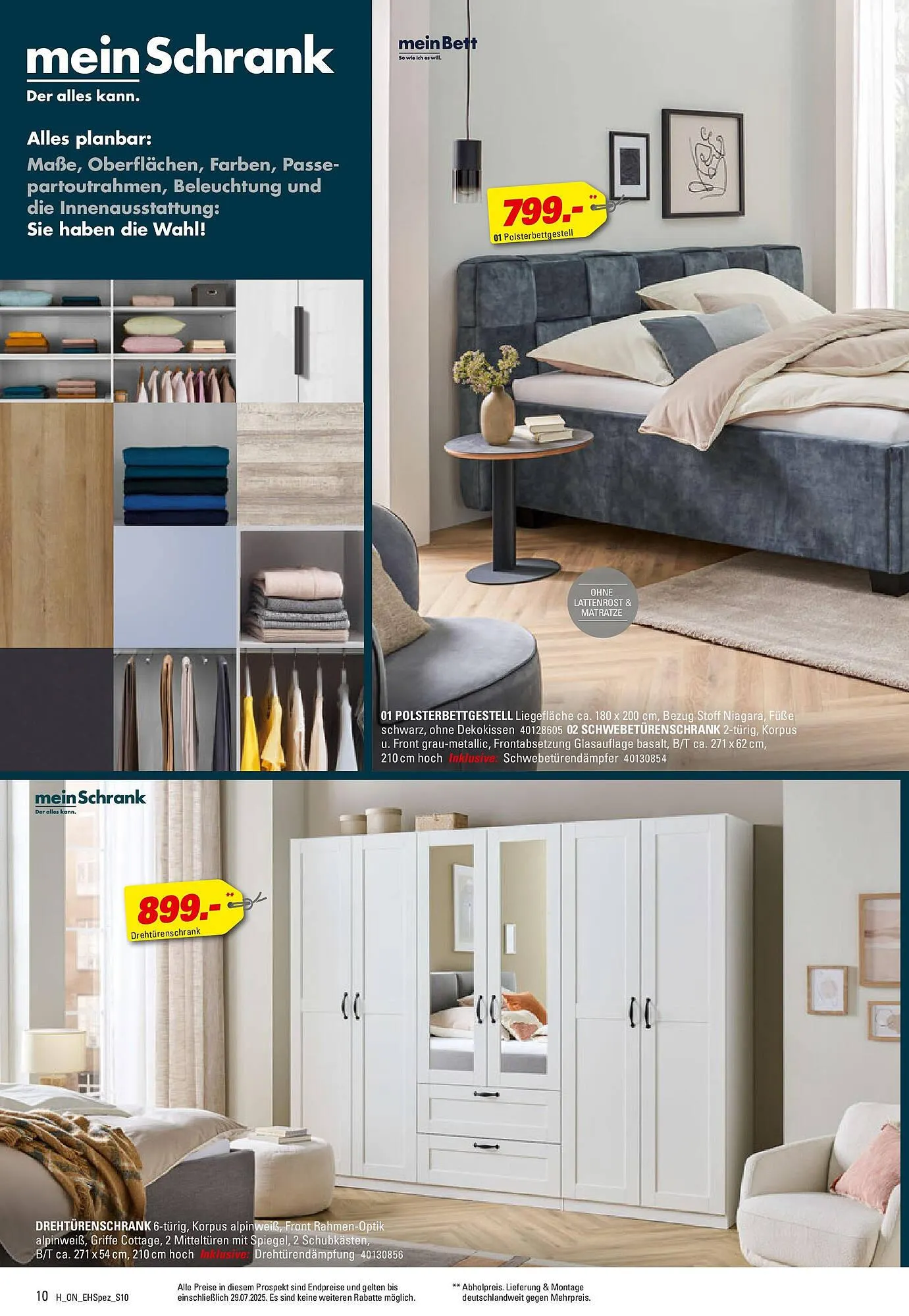 Höffner Prospekt von 15. Juli bis 29. Juli 2025 - Prospekt seite 10