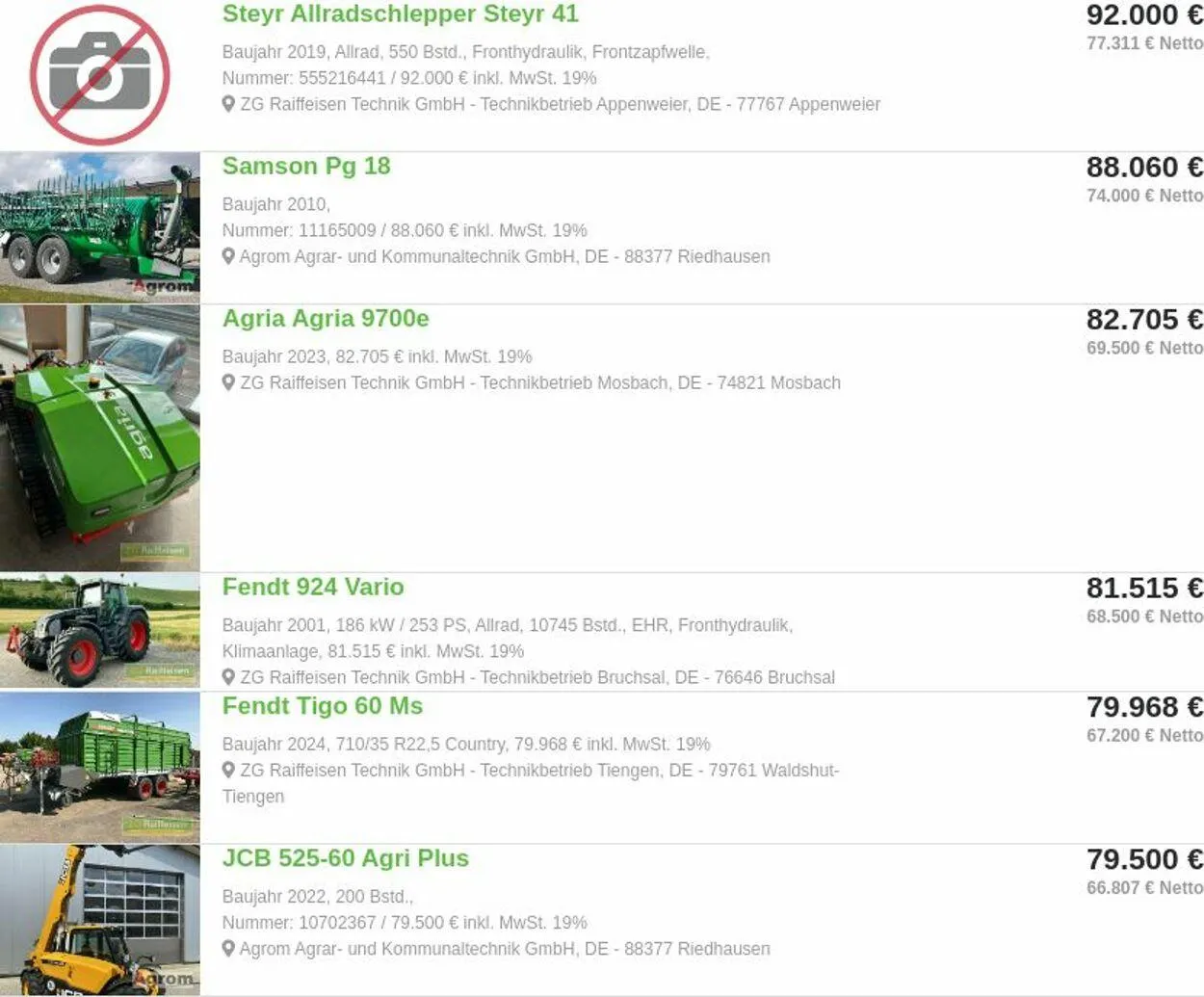 ZG Raiffeisen Aktueller Prospekt von 7. April bis 16. April 2025 - Prospekt seite 4