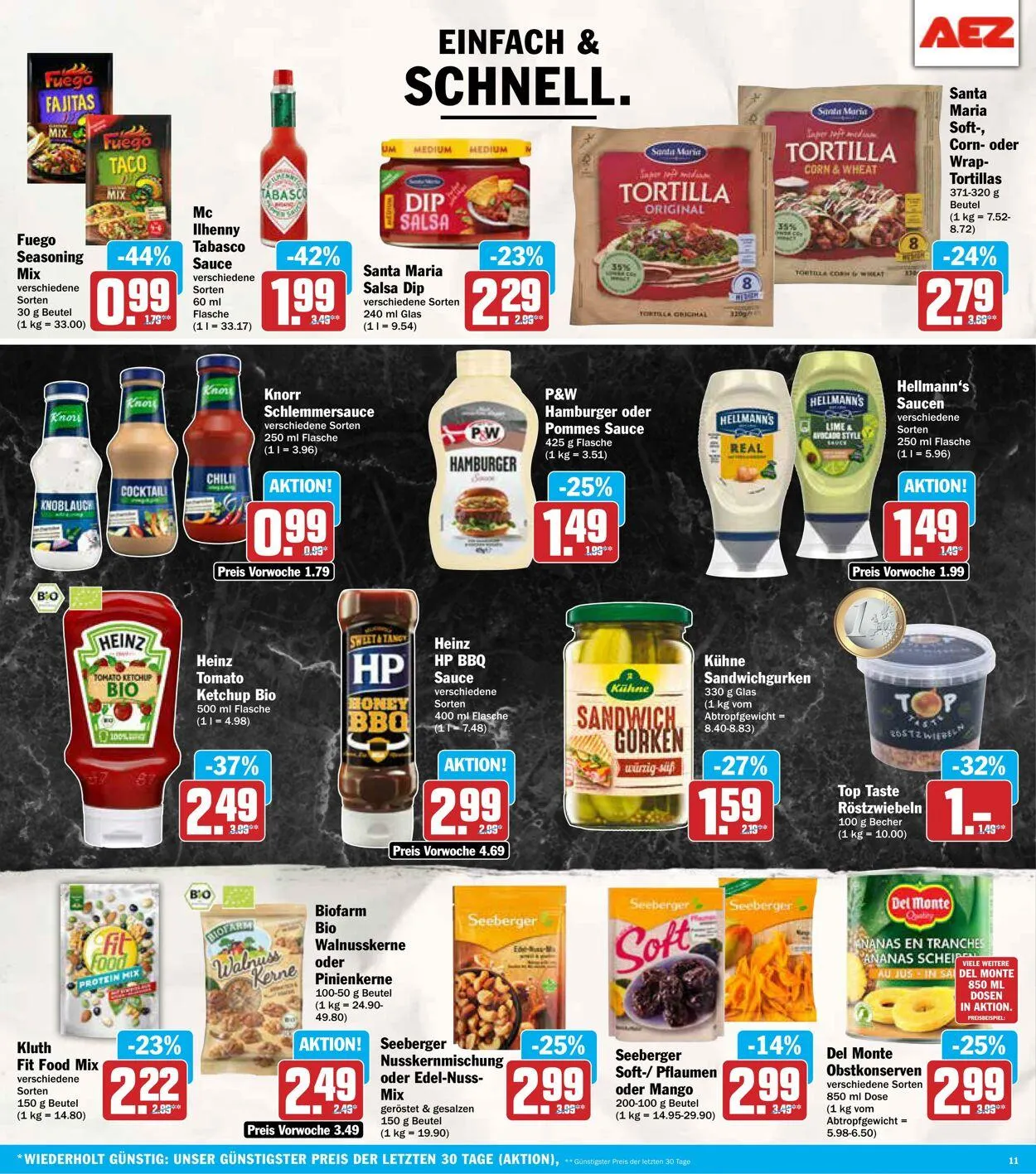 AEZ Aktueller Prospekt von 21. April bis 26. April 2025 - Prospekt seite 11