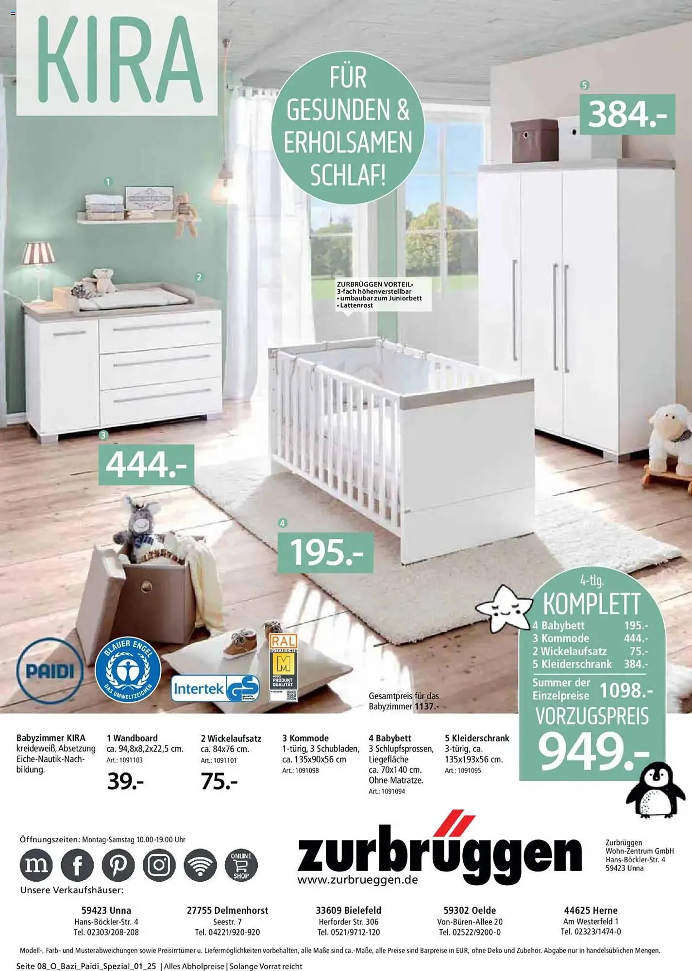 Zurbrüggen Prospekt von 1. Mai bis 30. Juni 2025 - Prospekt seite 8