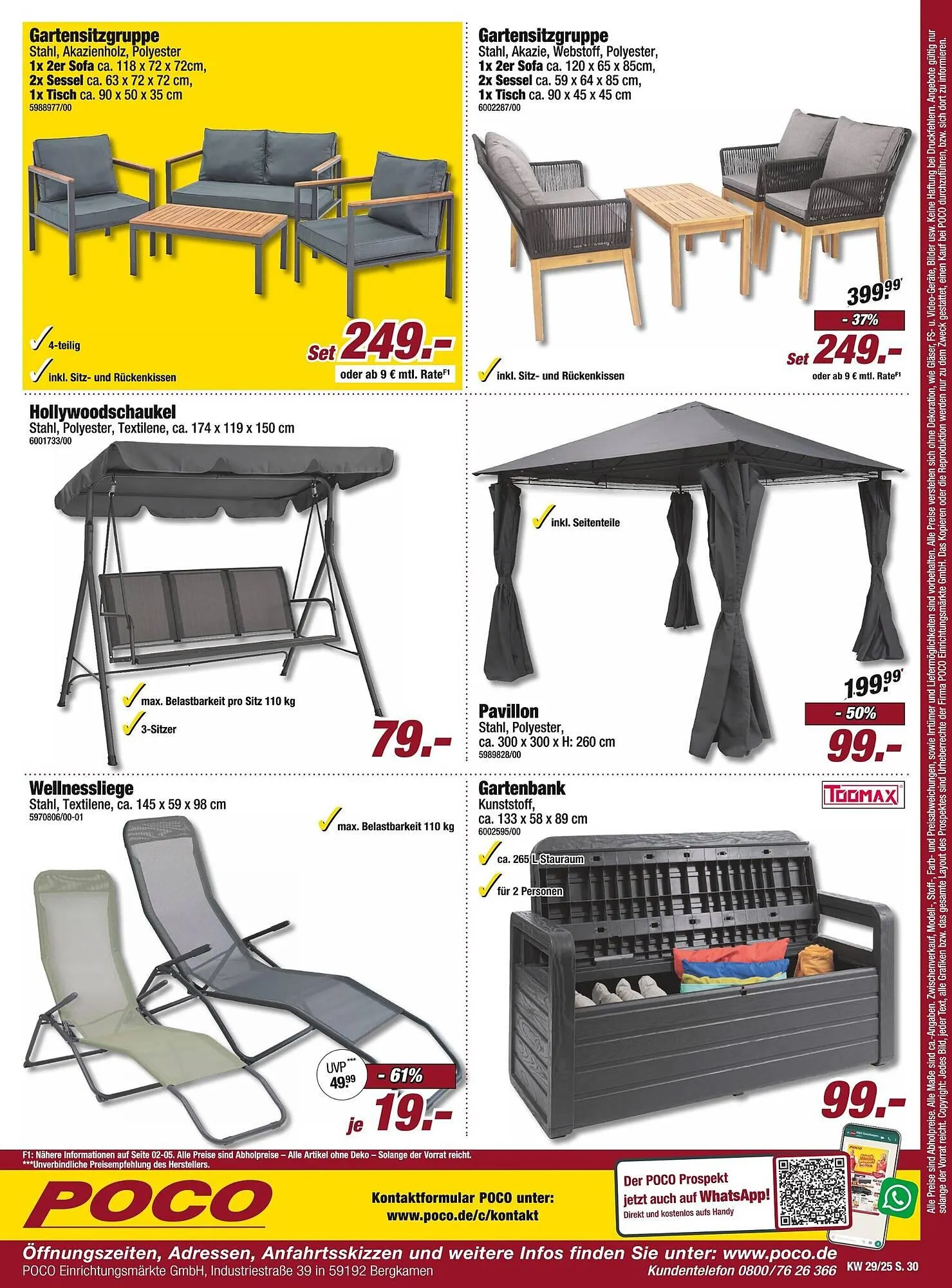 Poco Prospekt von 12. Juli bis 18. Juli 2025 - Prospekt seite 30