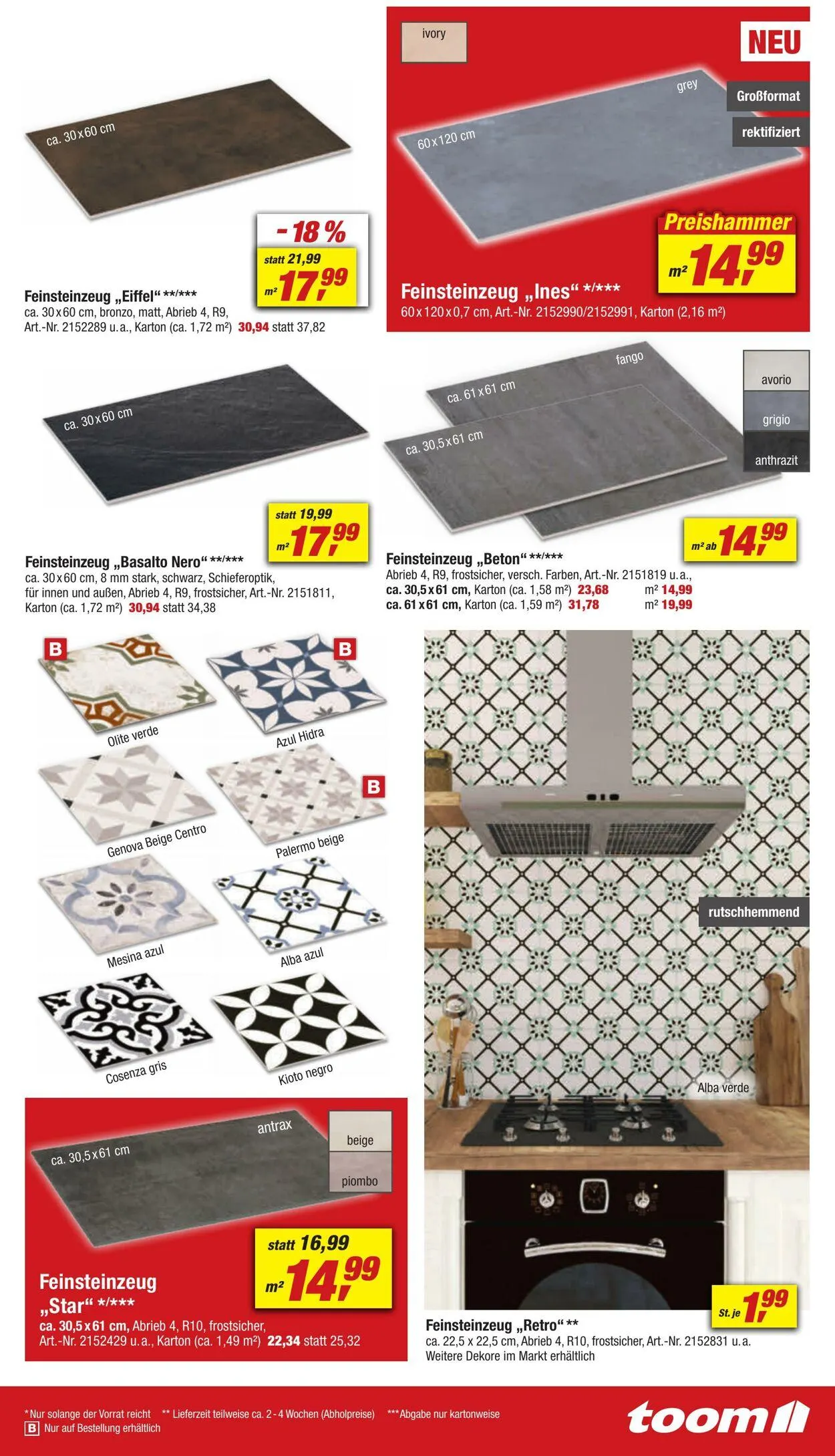 toom Baumarkt Aktueller Prospekt von 3. März bis 17. März 2025 - Prospekt seite 15