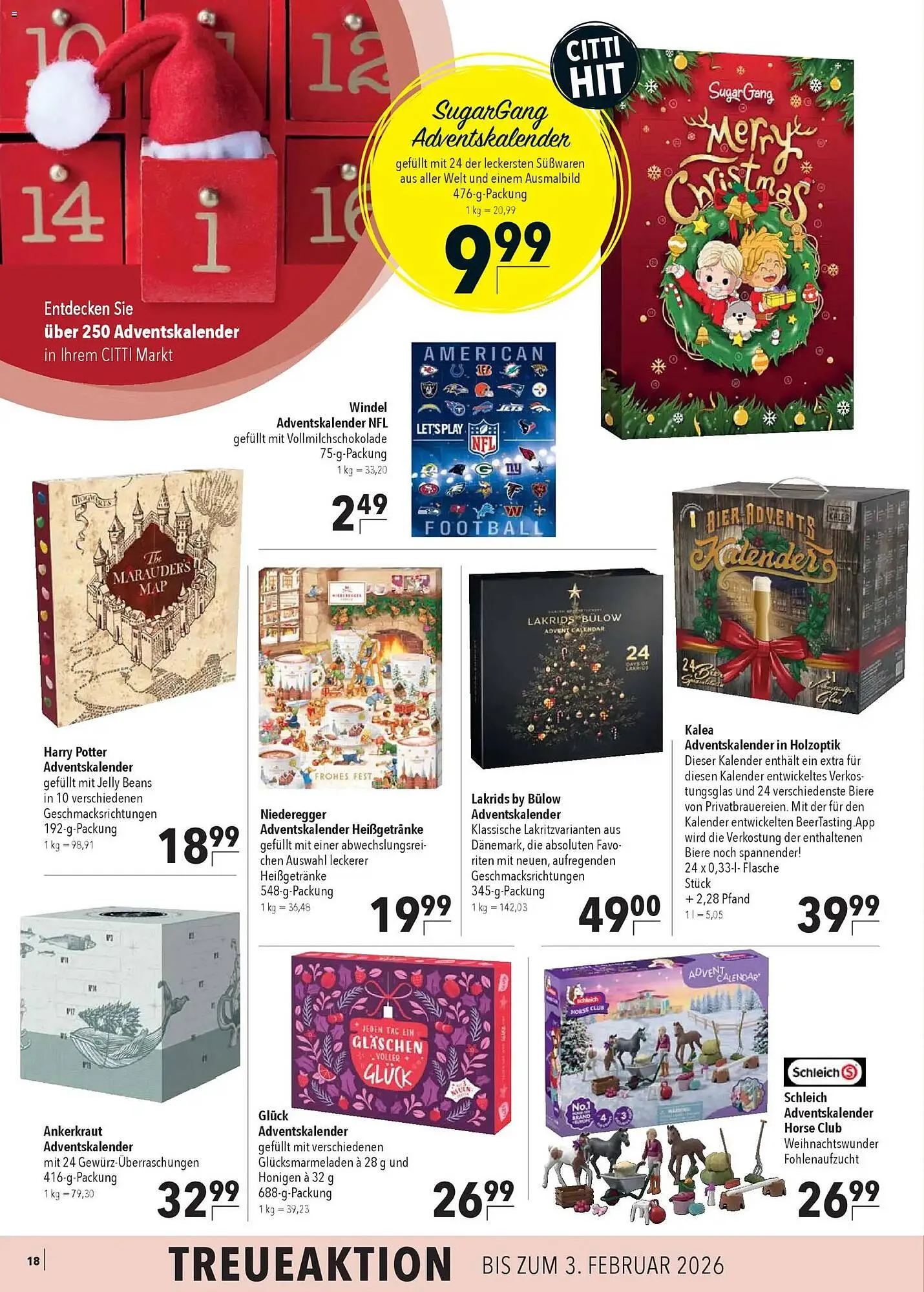 CITTI Markt Prospekt von 29. Oktober bis 4. November 2025 - Prospekt seite 18